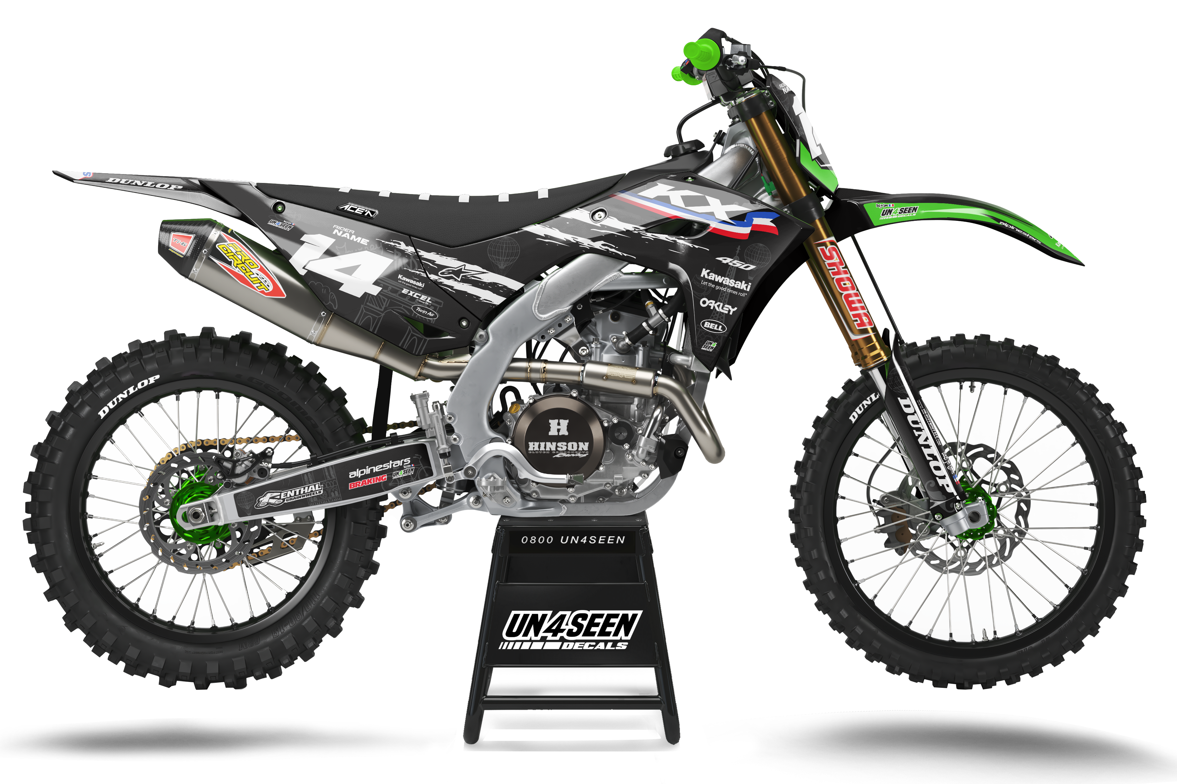 Kawasaki  Graphics Kit - Paris