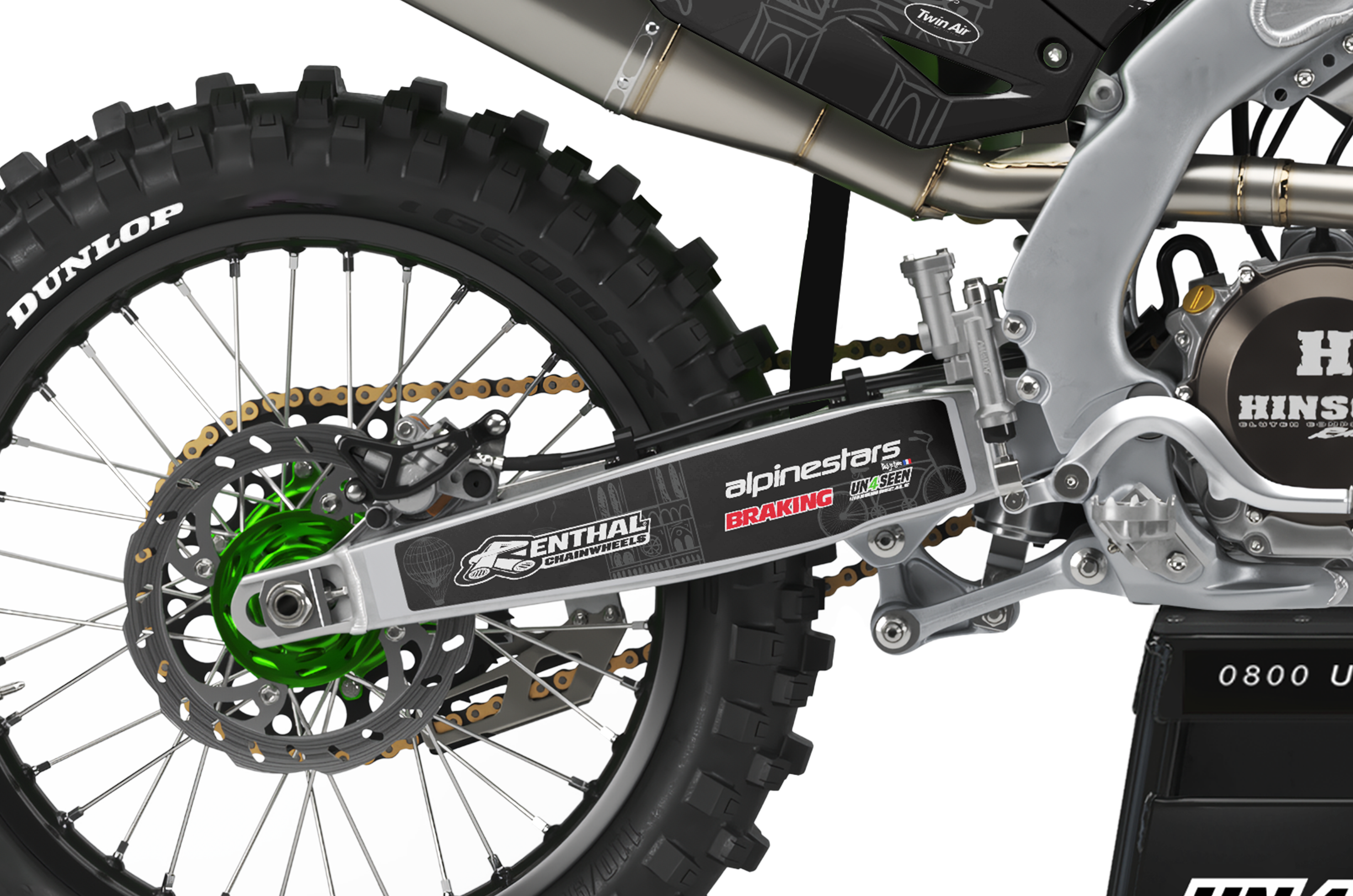 Kawasaki  Graphics Kit - Paris