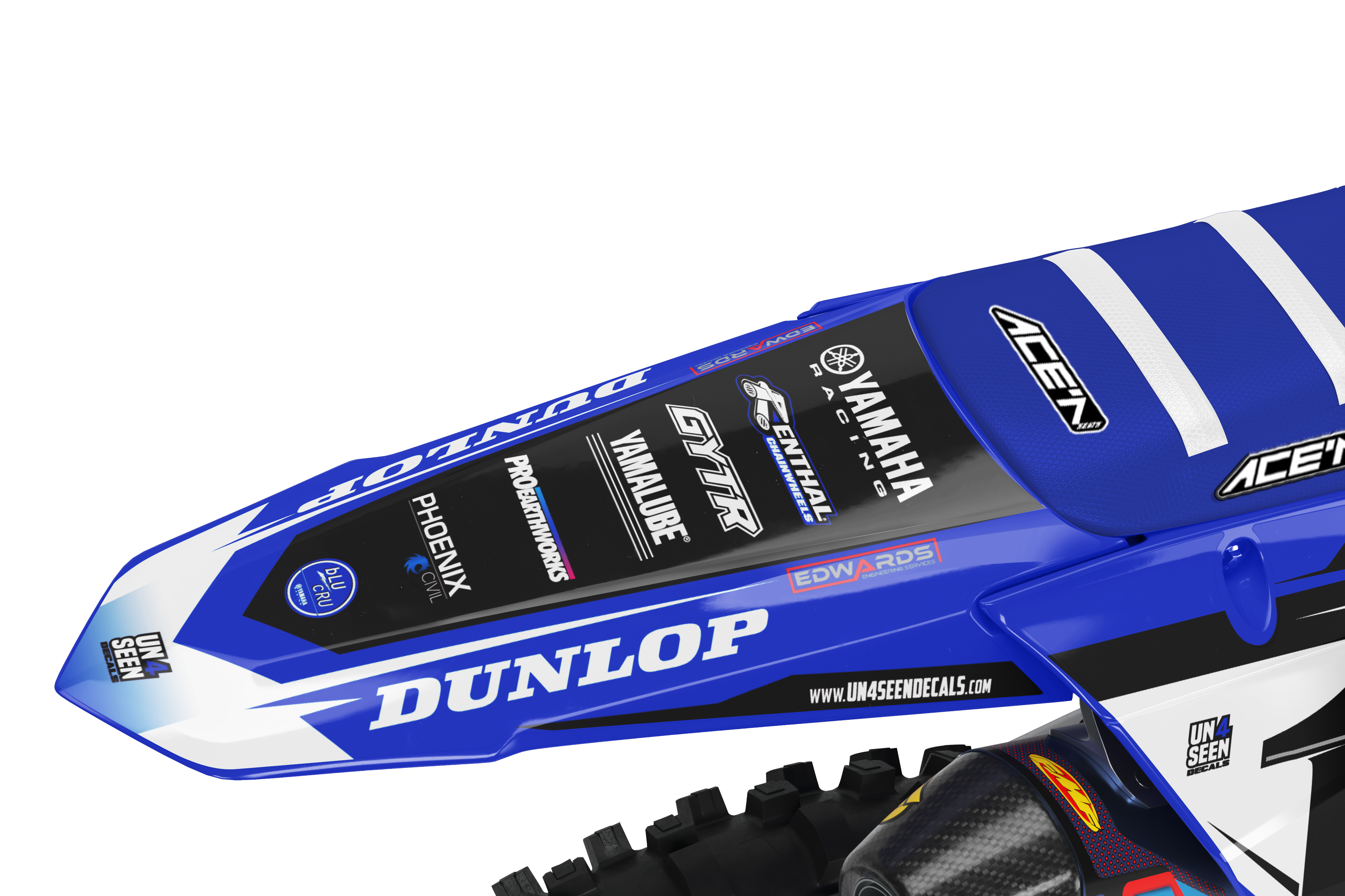 Yamaha Graphics Kit - Teen Blue