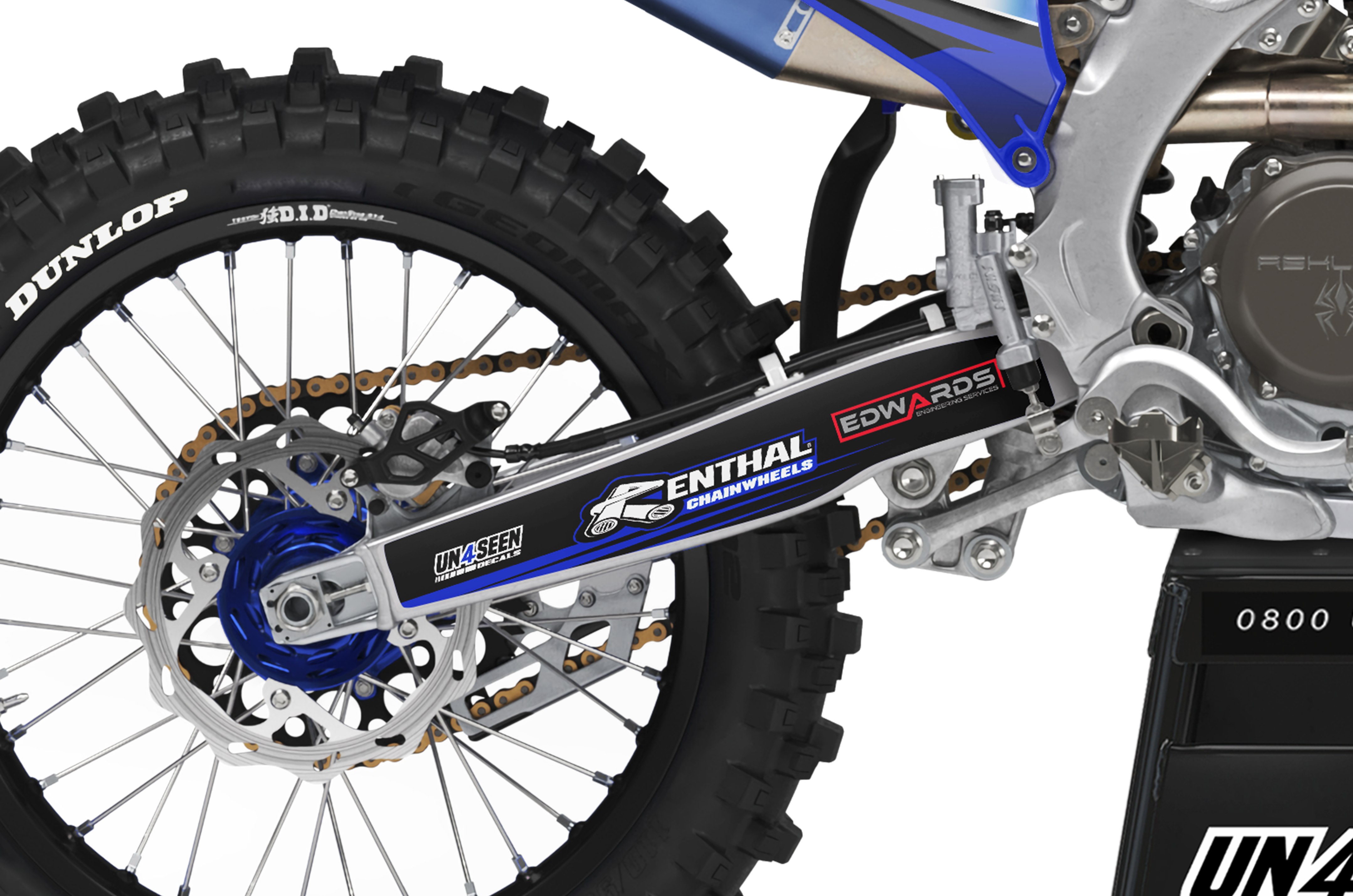 Yamaha Graphics Kit - Teen Blue