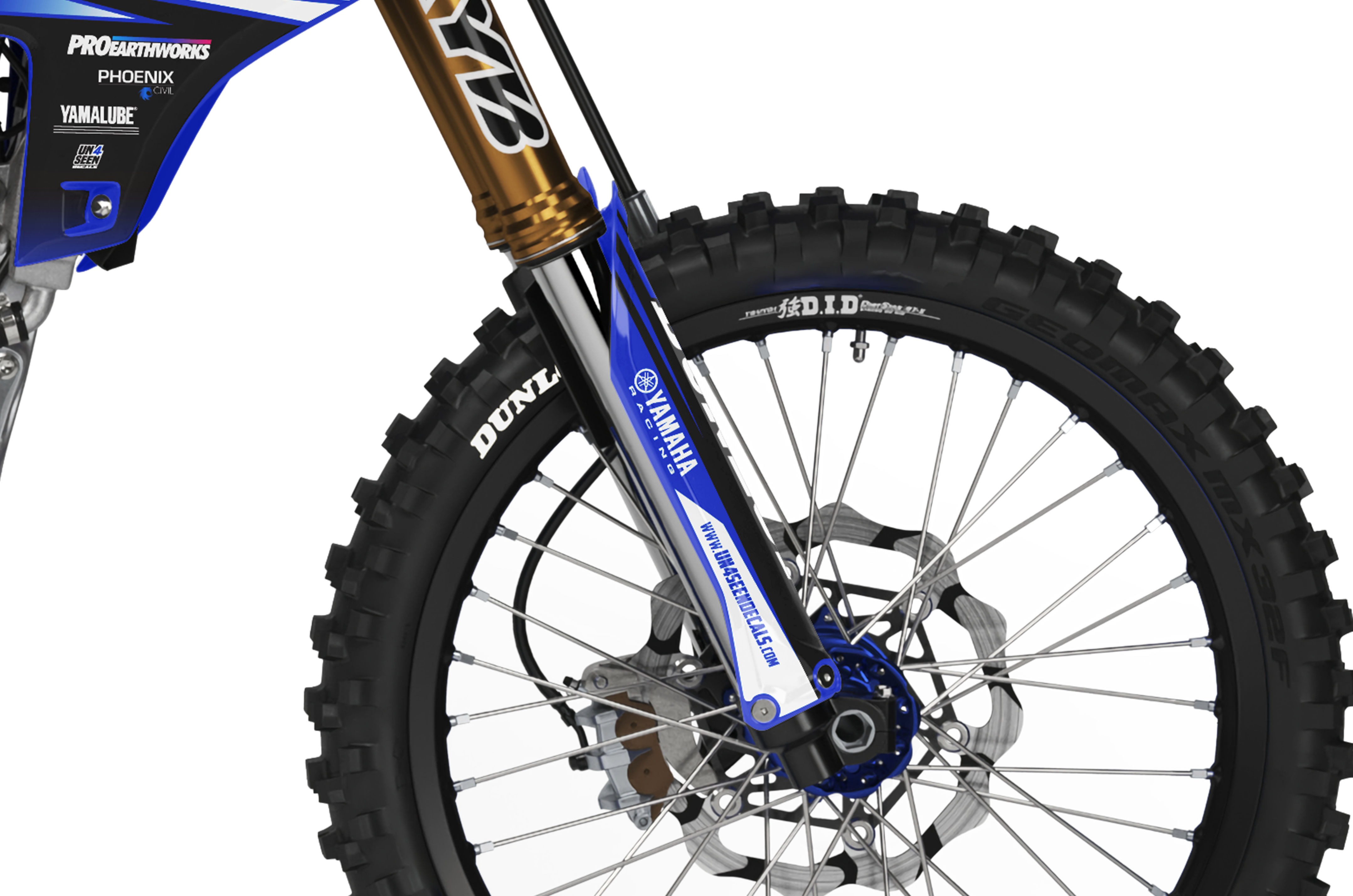 Yamaha Graphics Kit - Teen Blue