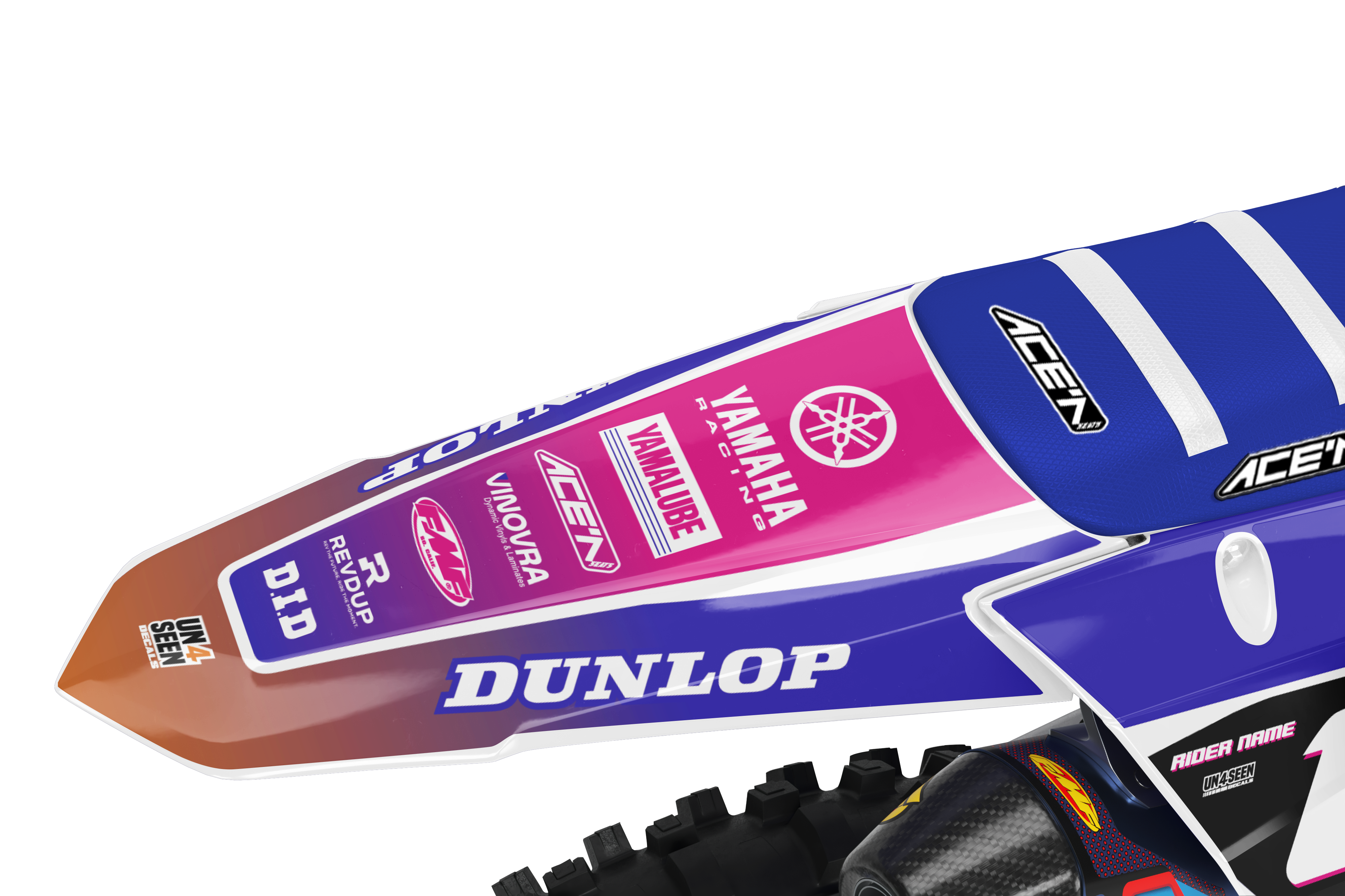 Yamaha Graphics Kit - Racer Portyl Purple