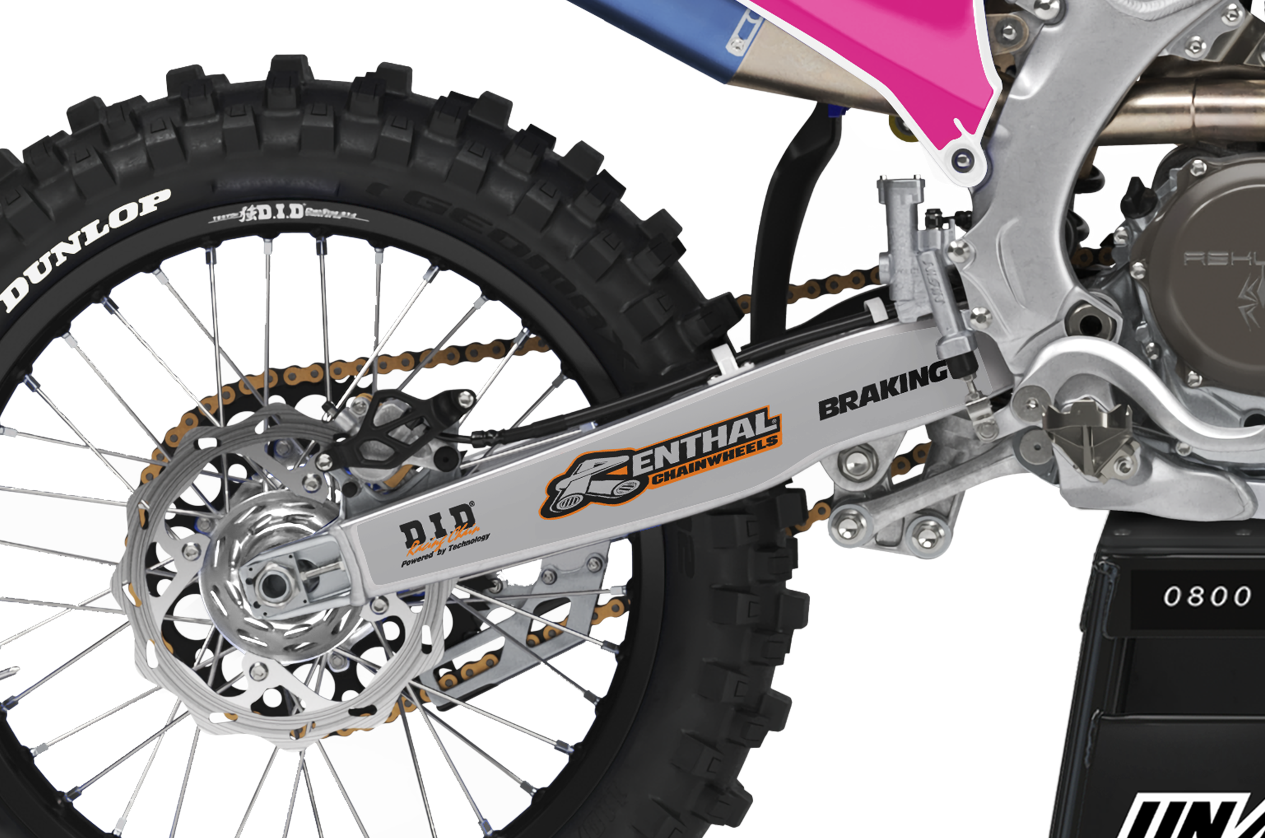 Yamaha Graphics Kit - Racer Portyl Purple