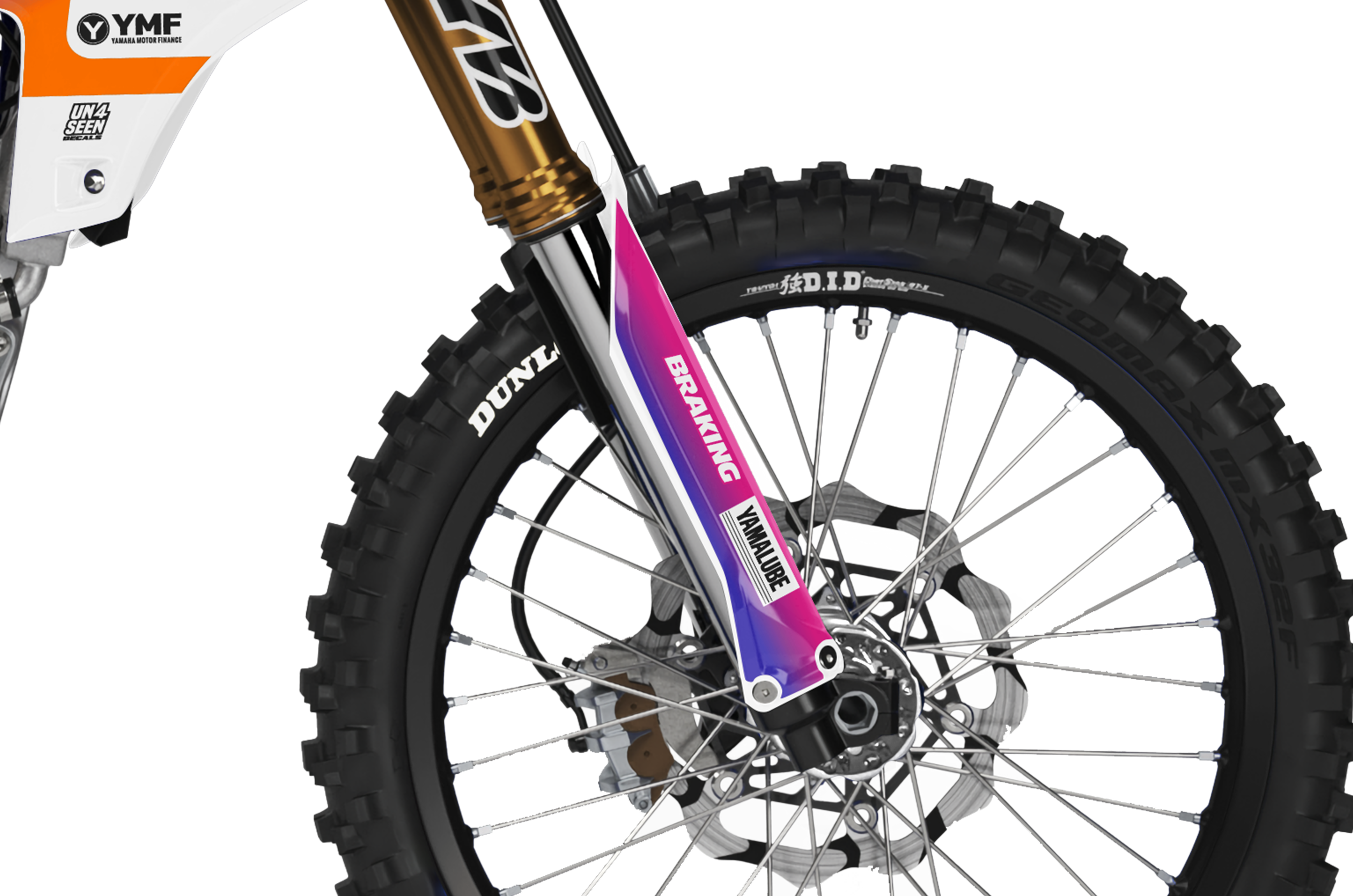 Yamaha Graphics Kit - Racer Portyl Purple