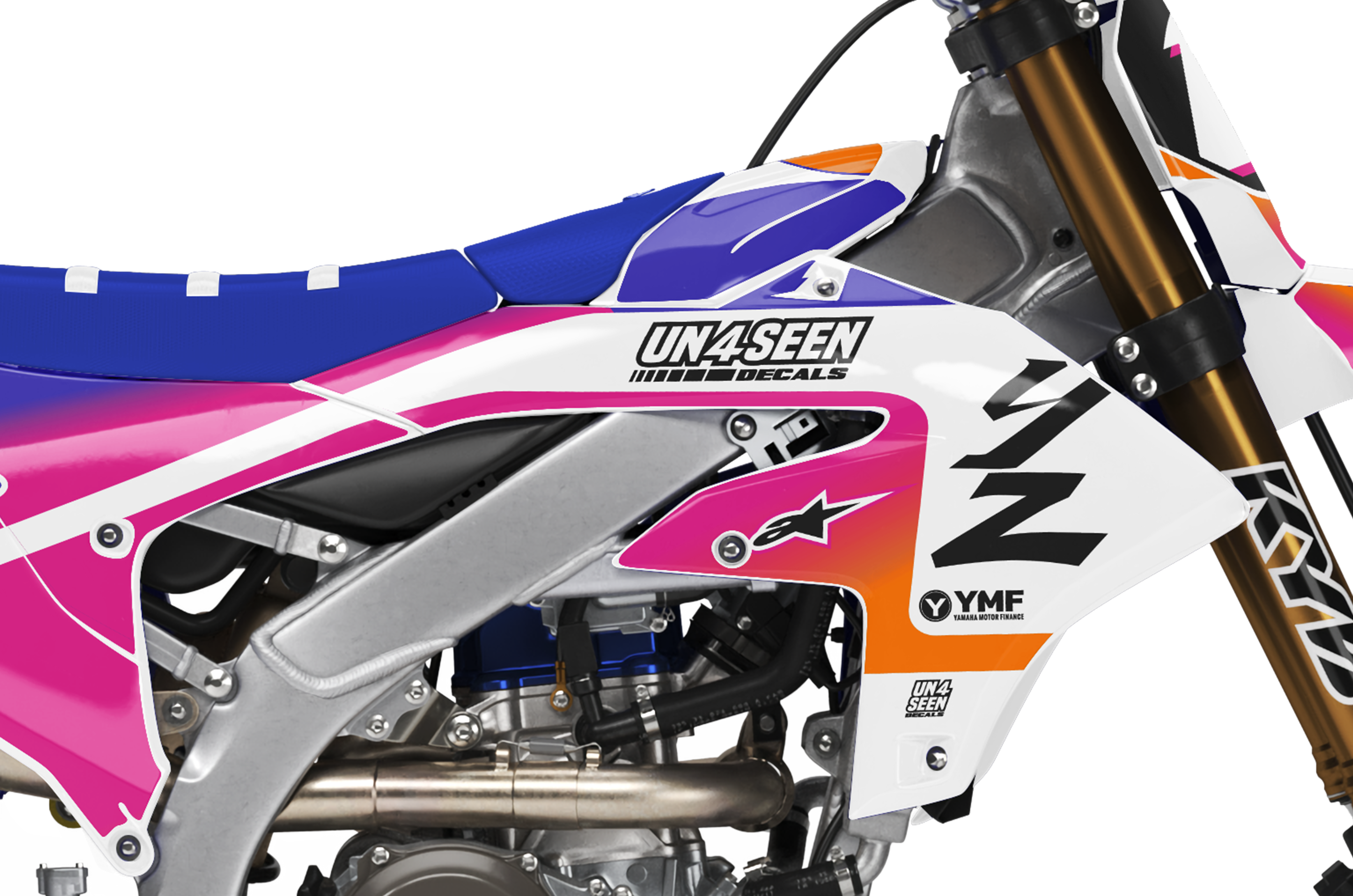 Yamaha Graphics Kit - Racer Portyl Purple