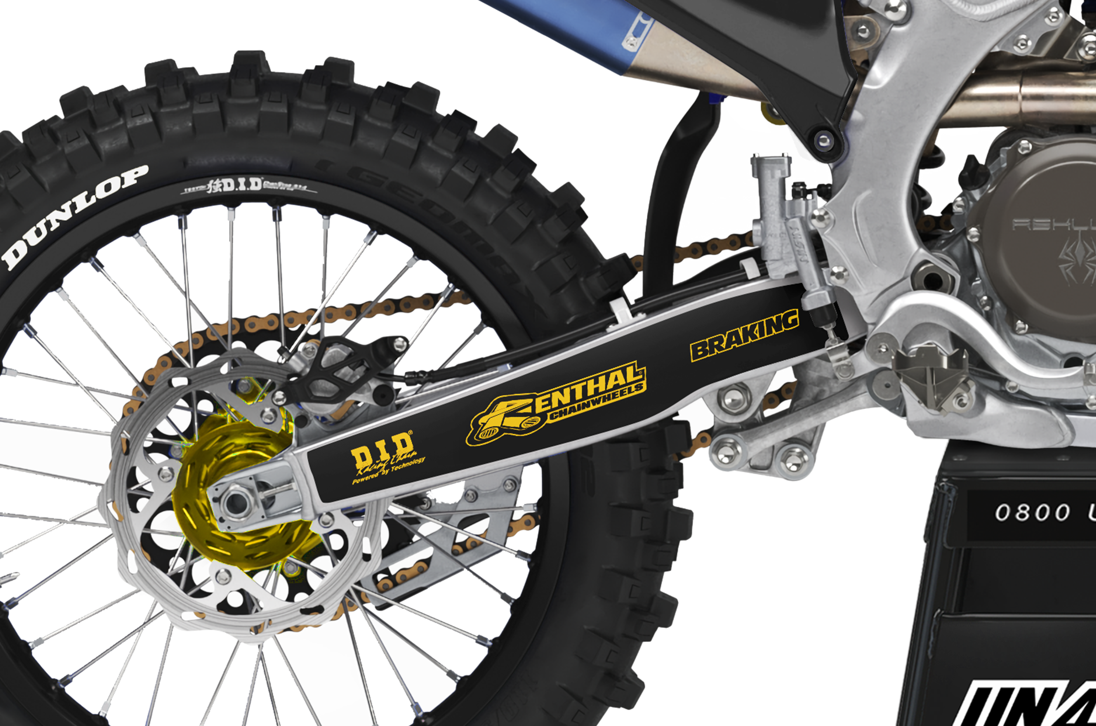 Yamaha Graphics Kit - Racer Riway Yellow