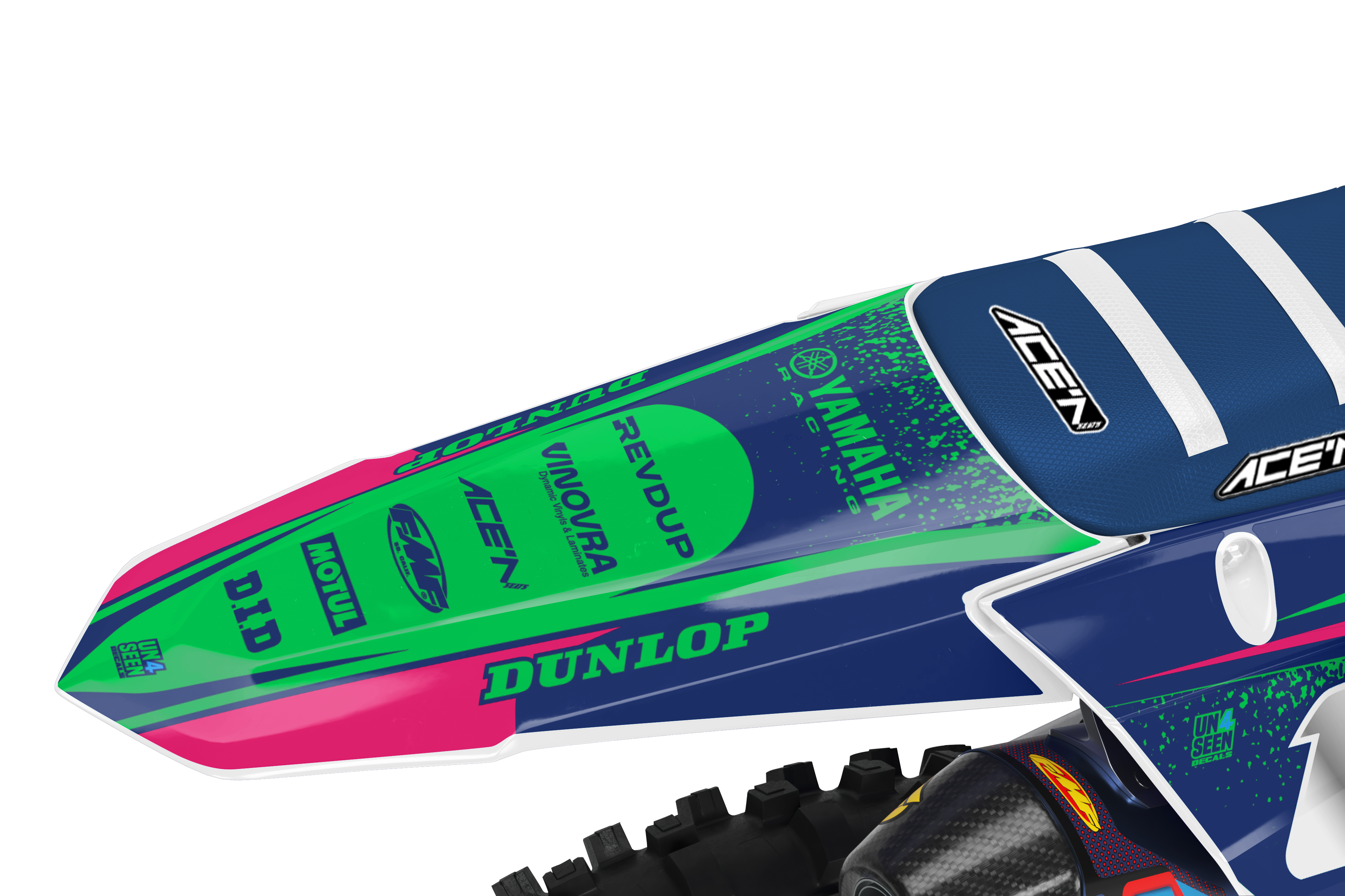 Yamaha Graphics Kit - Techstar Nomur Green