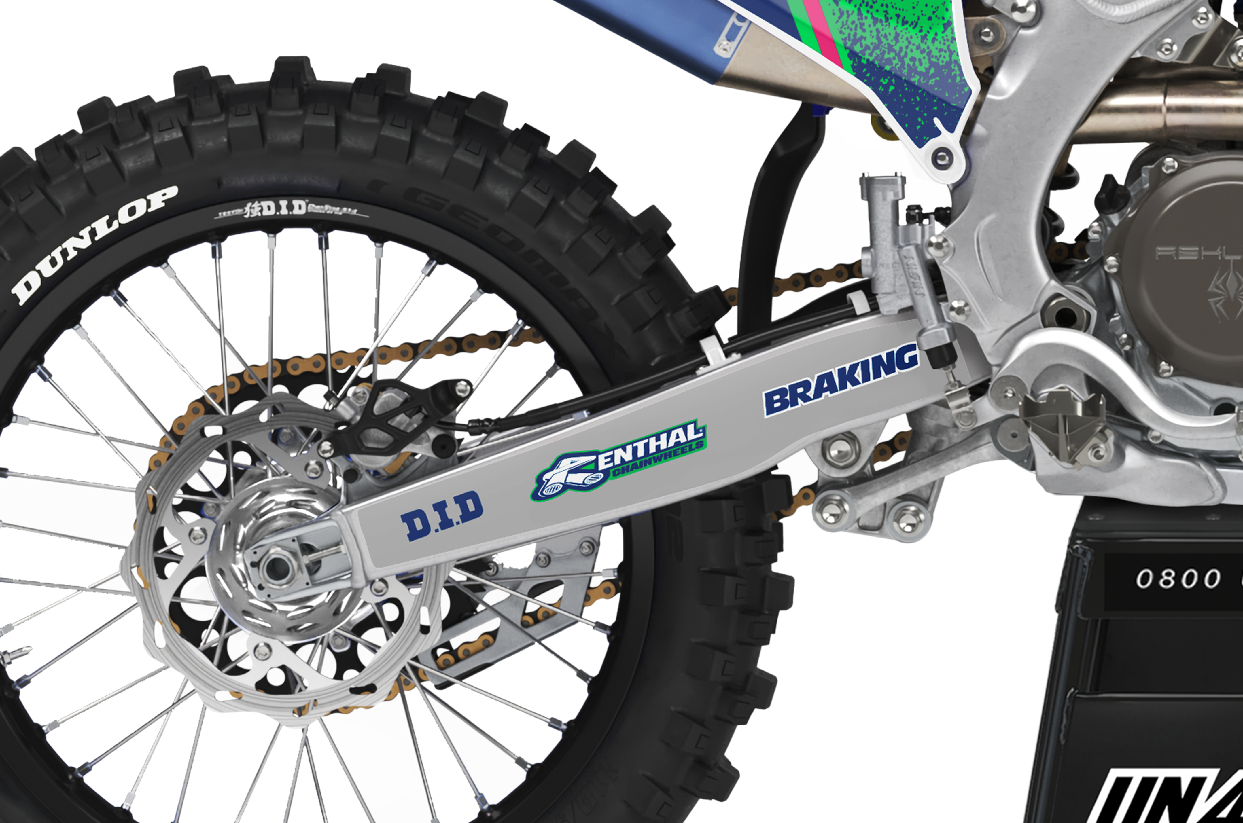 Yamaha Graphics Kit - Techstar Nomur Green