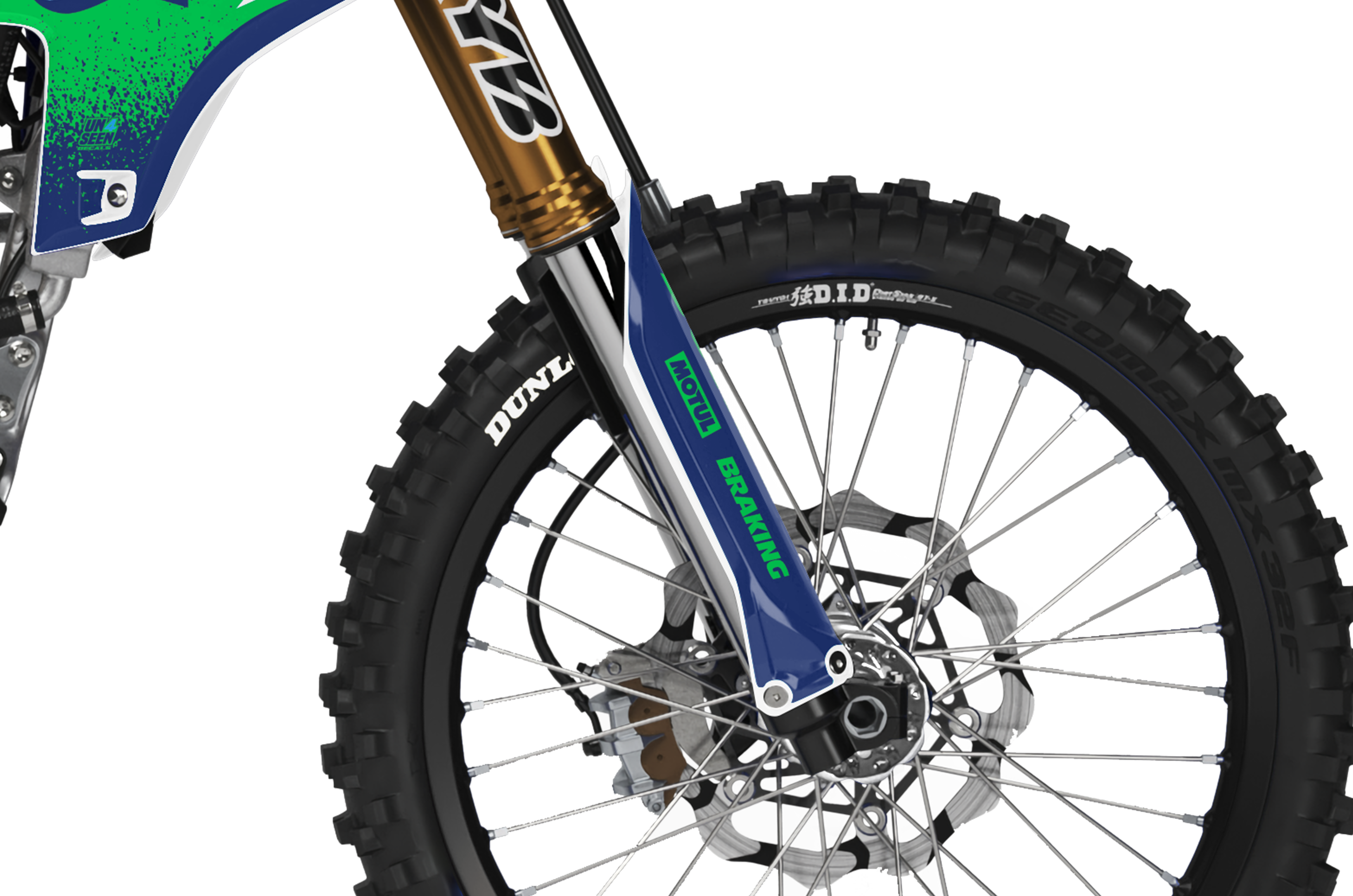Yamaha Graphics Kit - Techstar Nomur Green