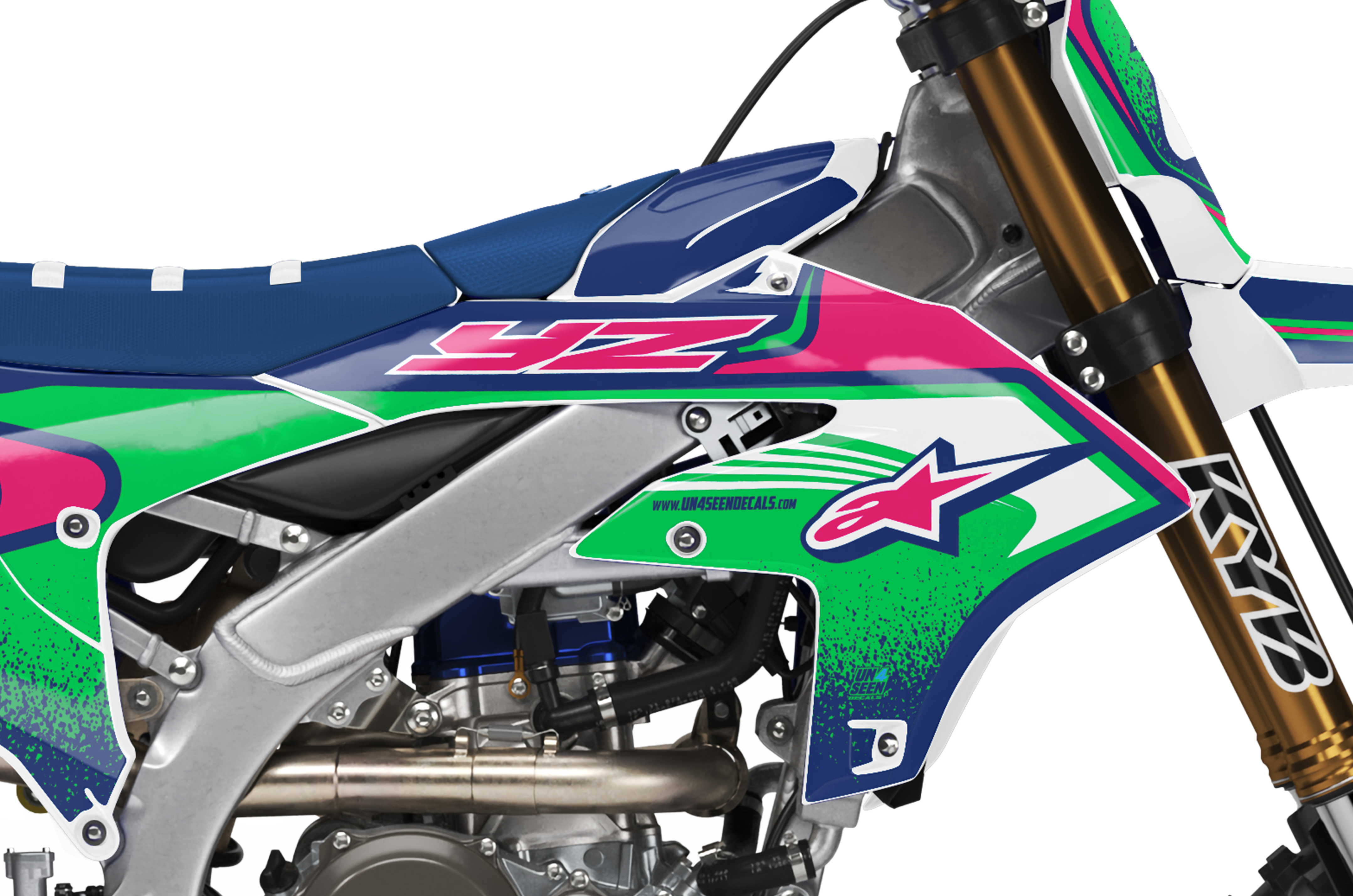 Yamaha Graphics Kit - Techstar Nomur Green