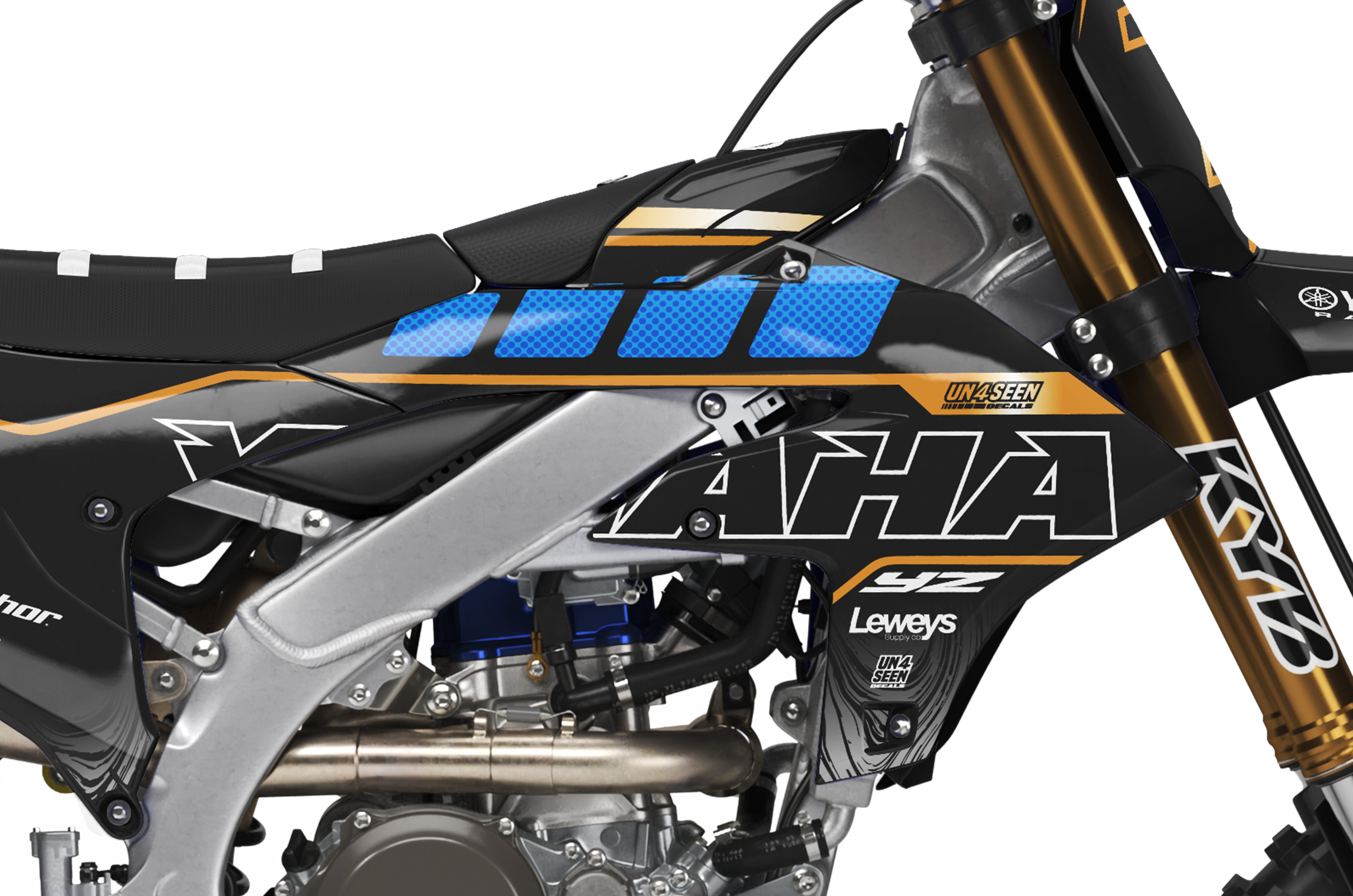 Yamaha Graphics Kit - Plaster Black
