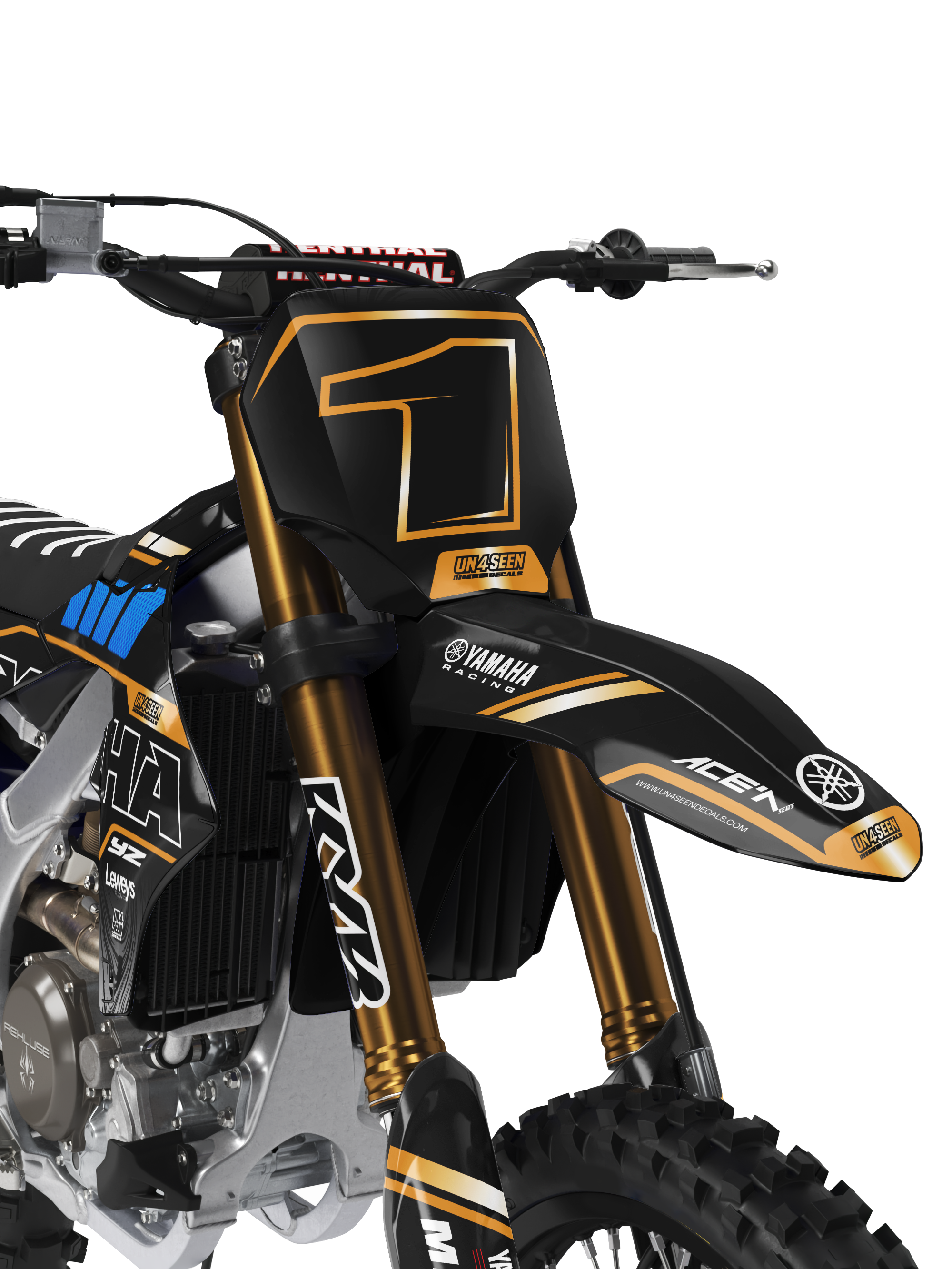 Yamaha Graphics Kit - Plaster Black