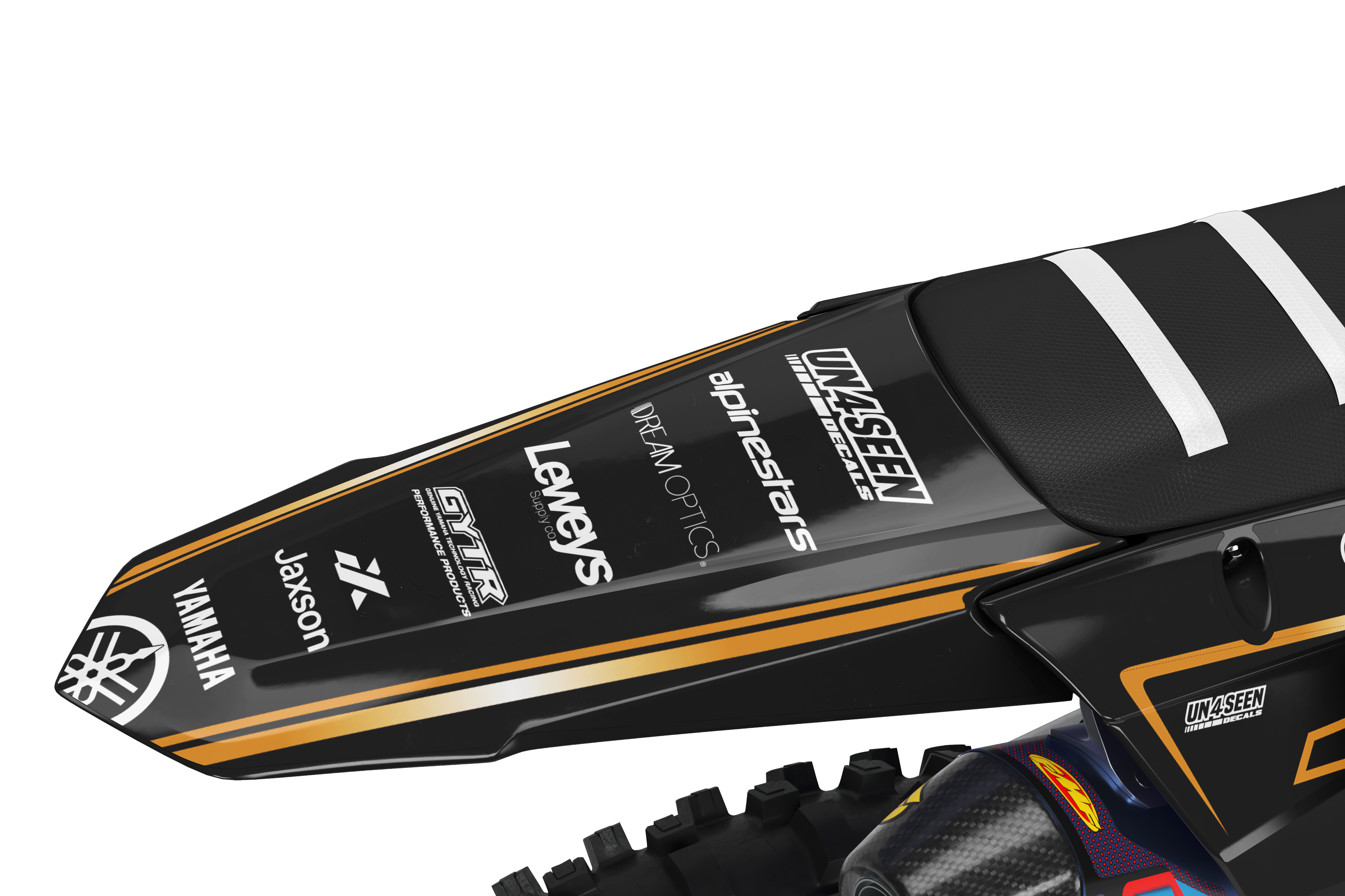 Yamaha Graphics Kit - Plaster Black