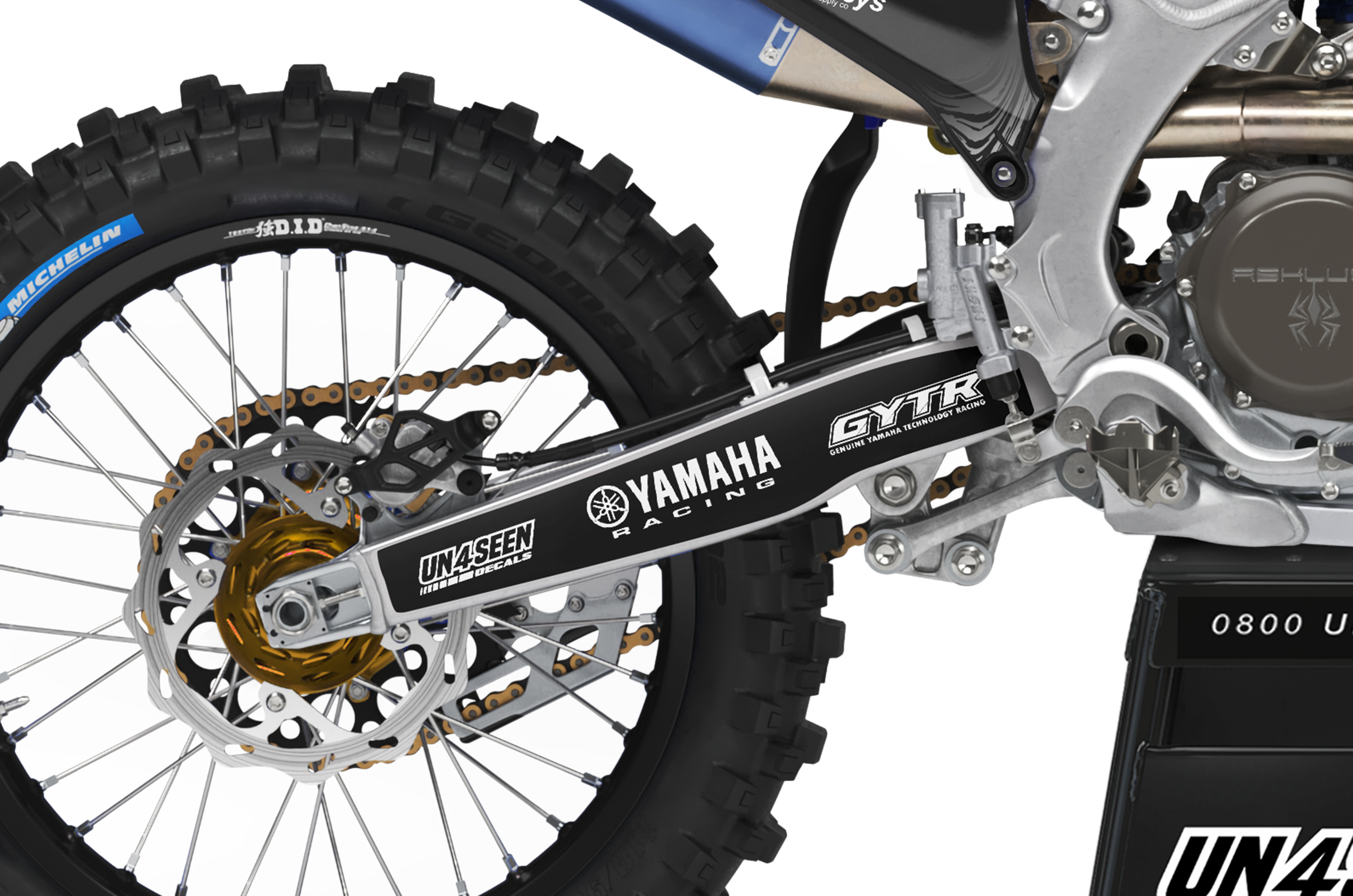Yamaha Graphics Kit - Plaster Black