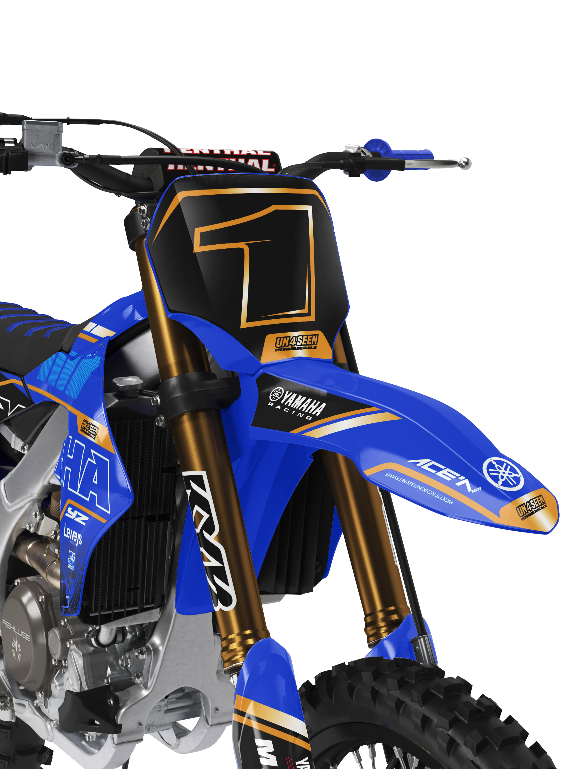 Yamaha Graphics Kit - Plaster Blue