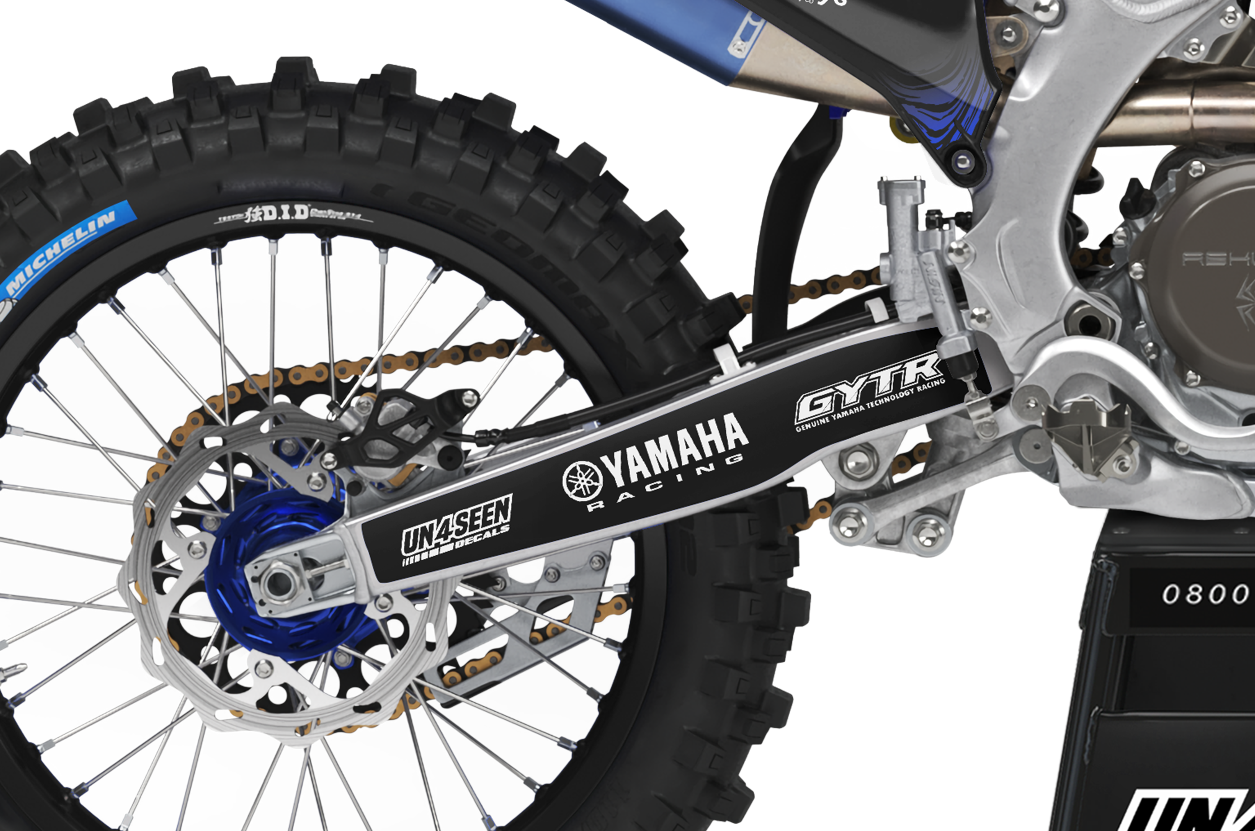 Yamaha Graphics Kit - Plaster Blue