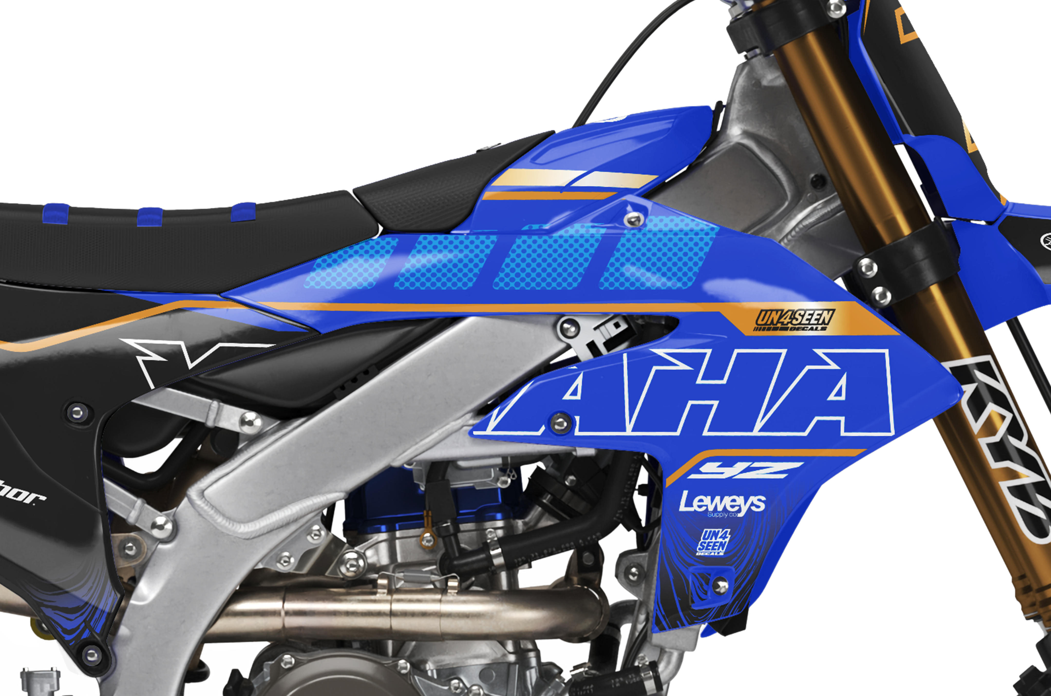 Yamaha Graphics Kit - Plaster Blue