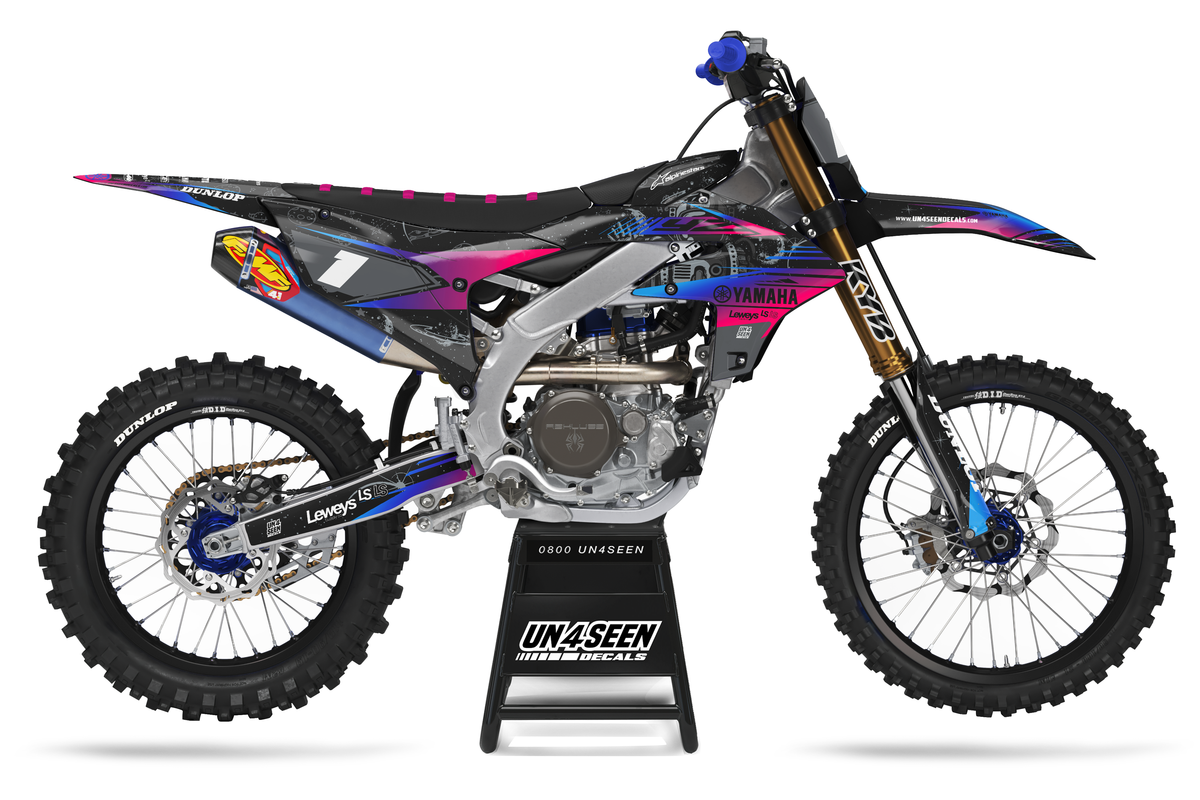 Yamaha Galaxy Graphics Kit - Space Machine