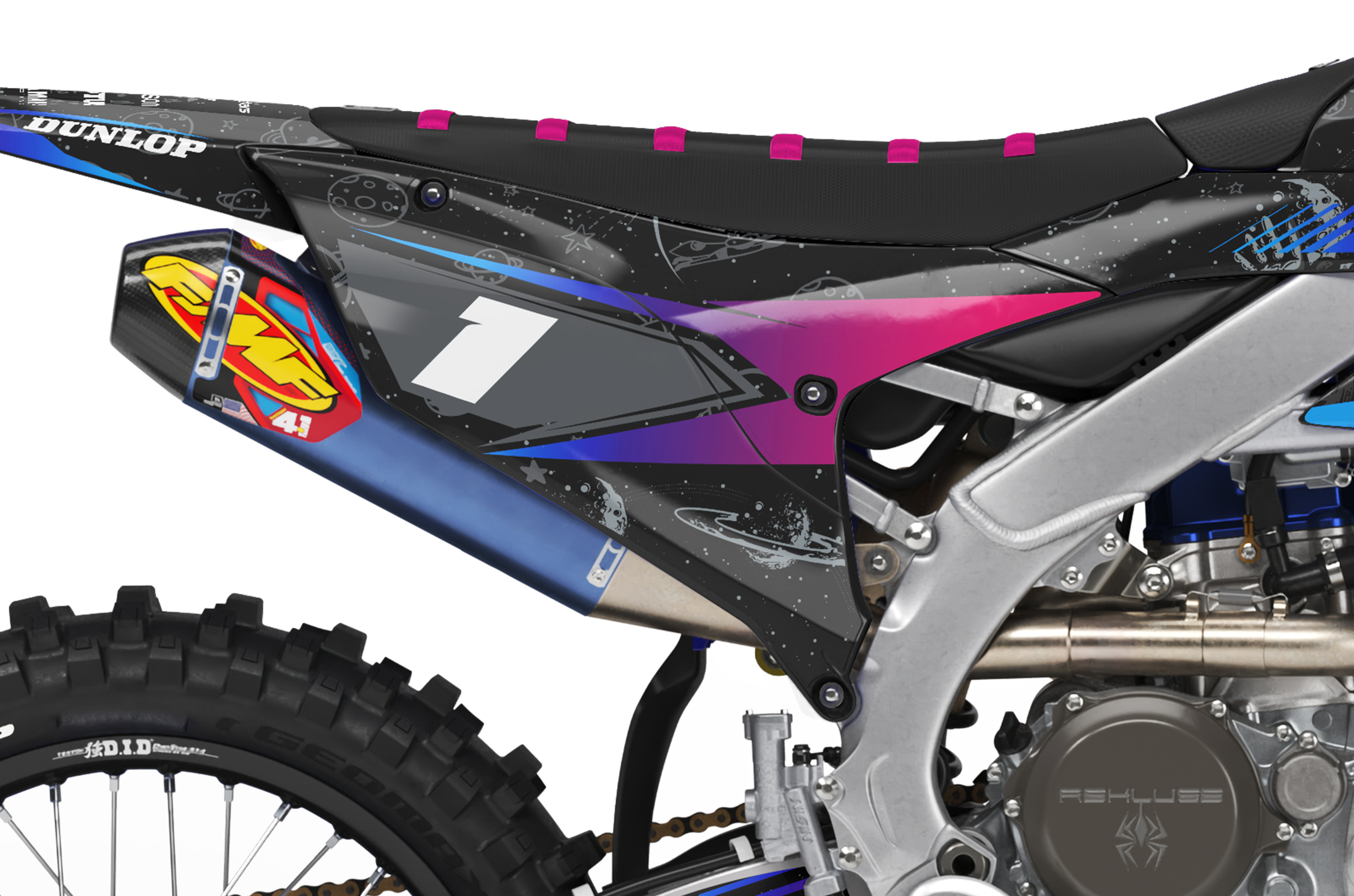 Yamaha Galaxy Graphics Kit - Space Machine