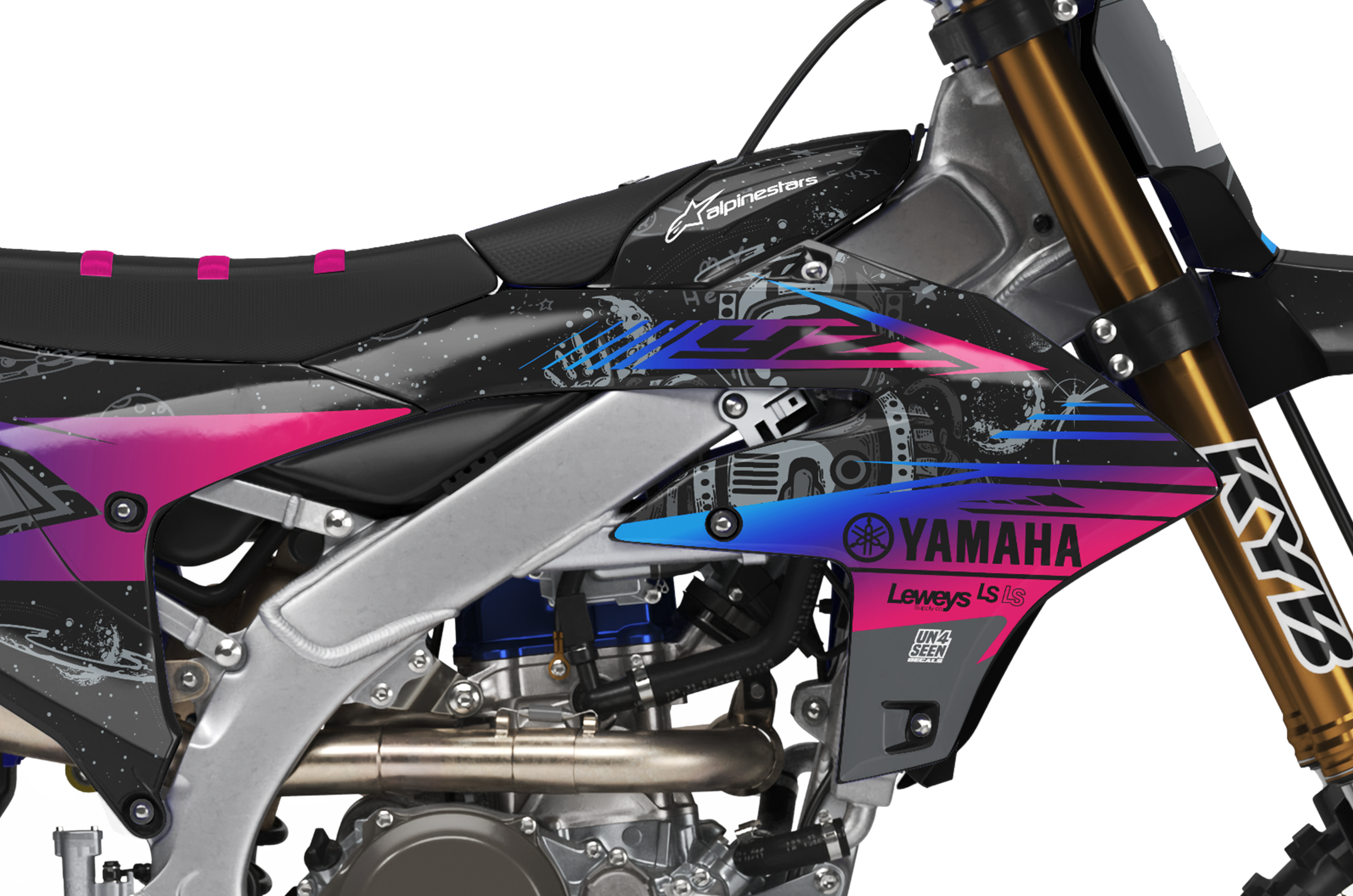 Yamaha Galaxy Graphics Kit - Space Machine