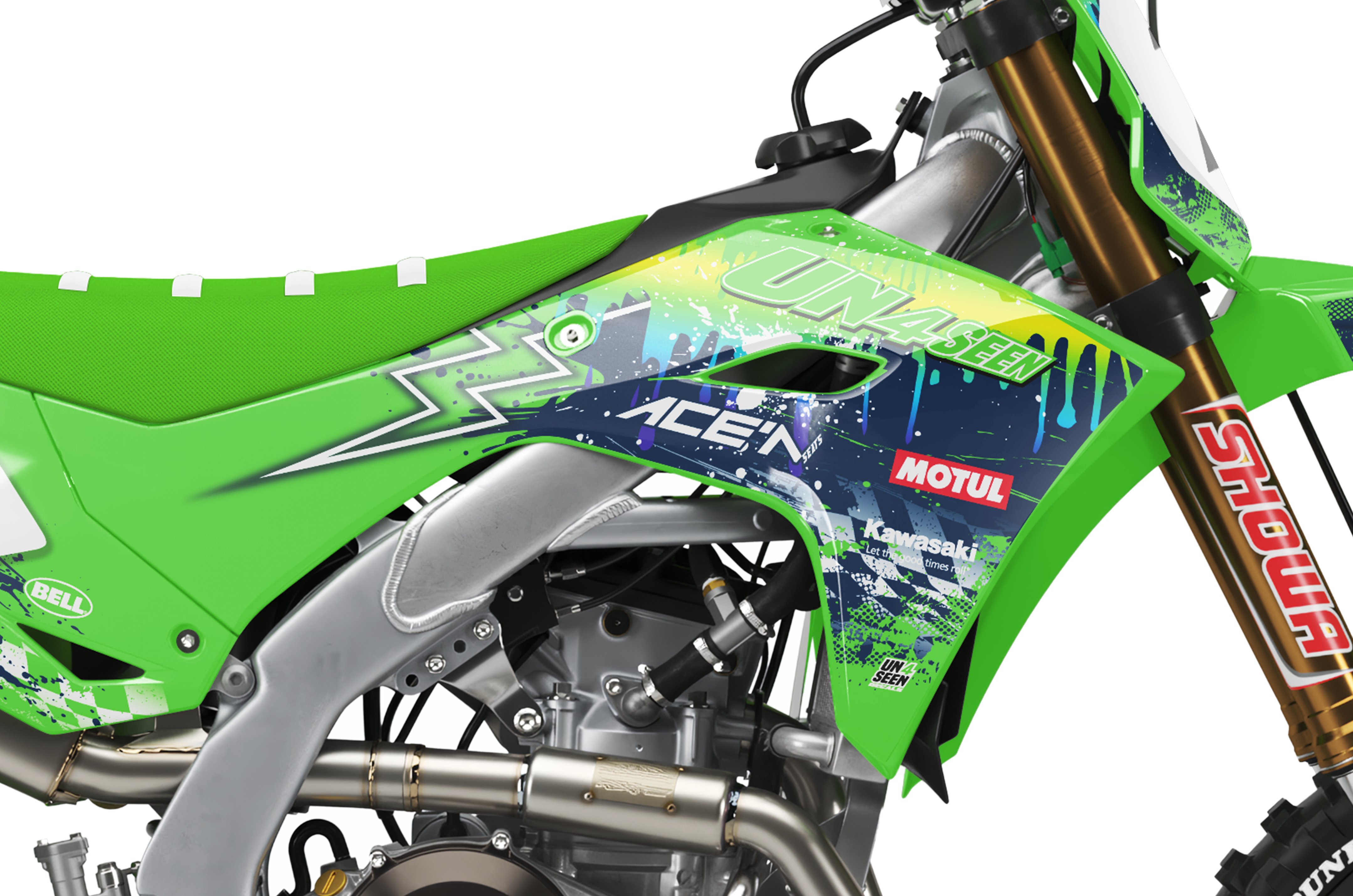 Kawasaki  Graphics Kit - Glowsplash