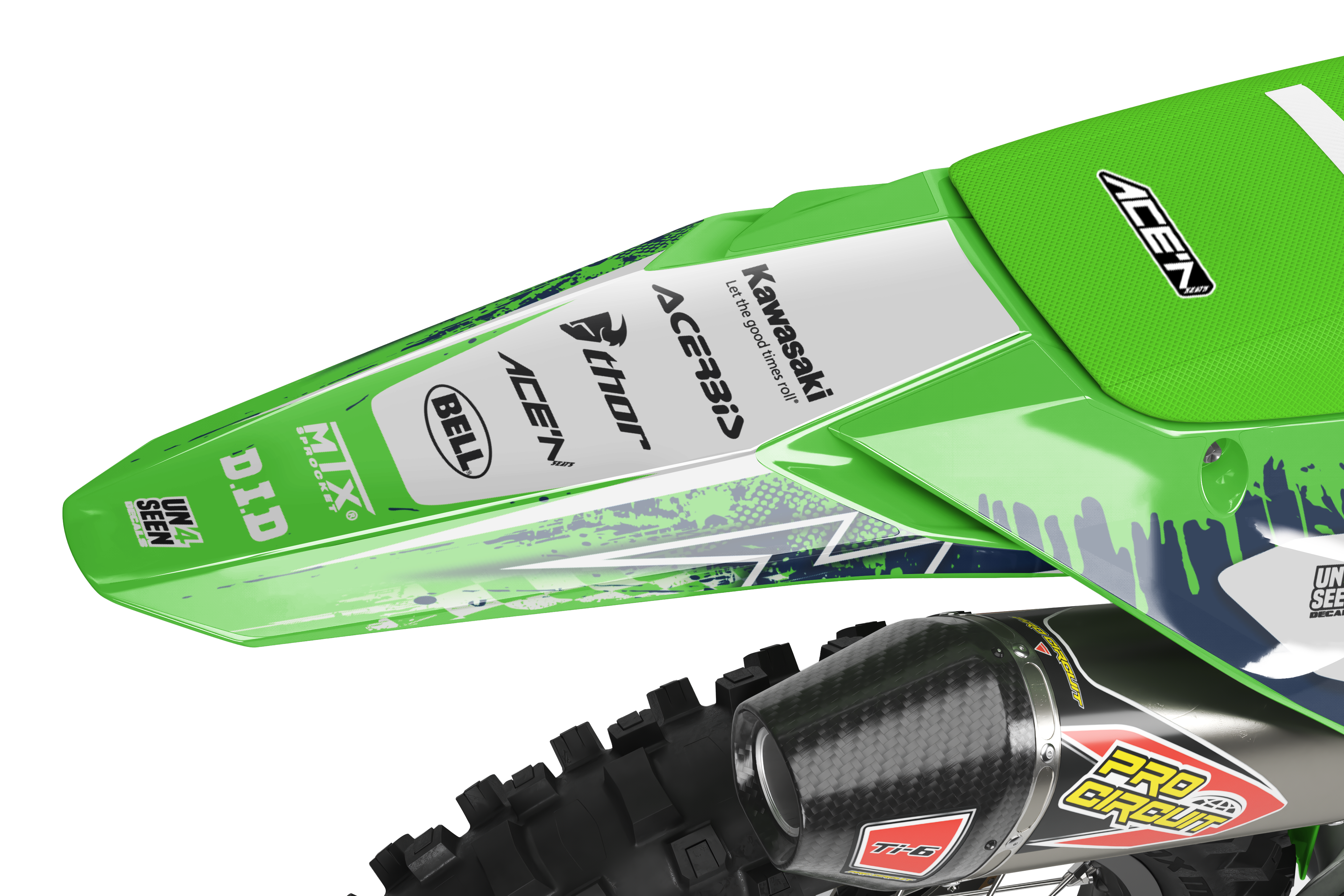 Kawasaki  Graphics Kit - Glowsplash