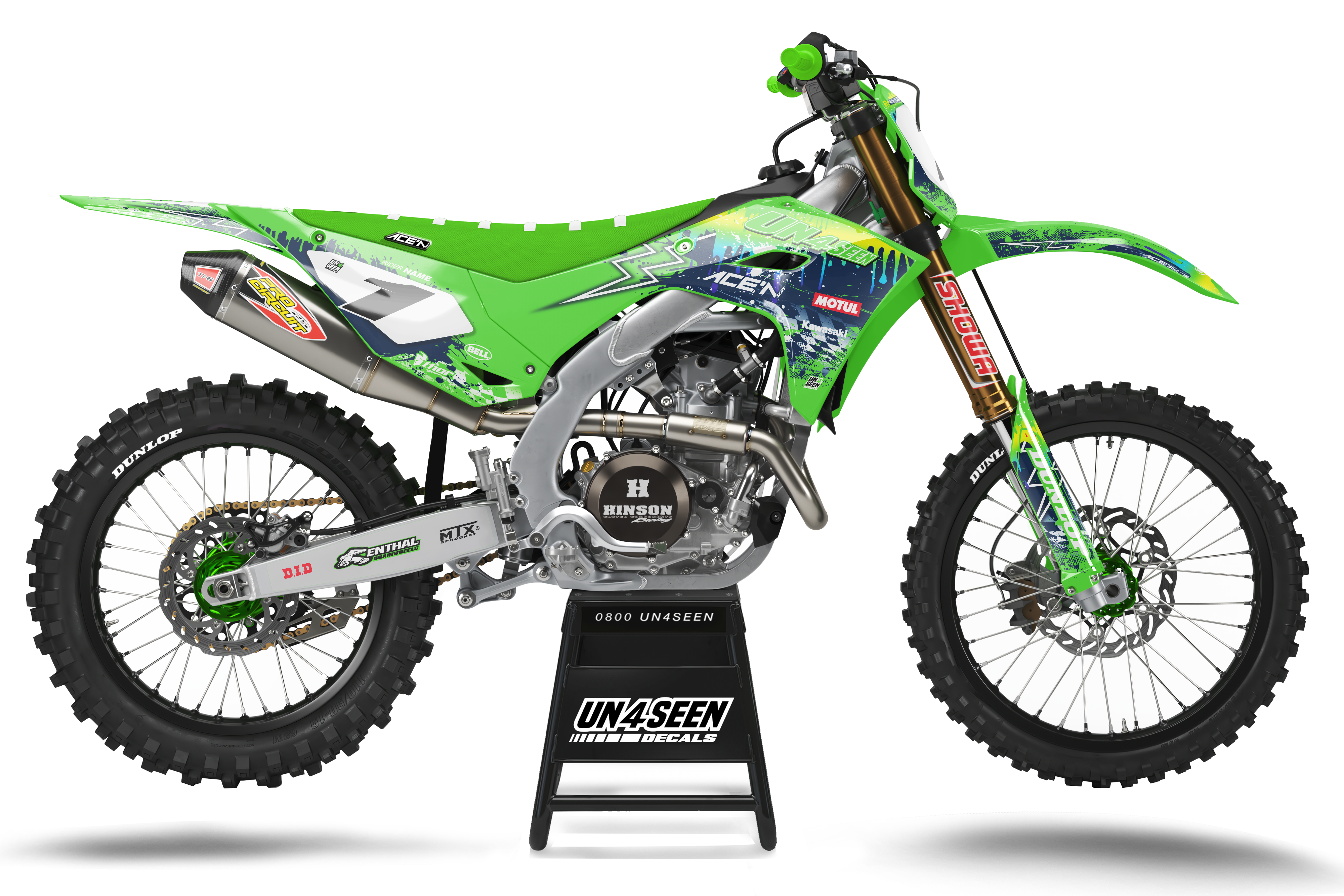 Kawasaki  Graphics Kit - Glowsplash