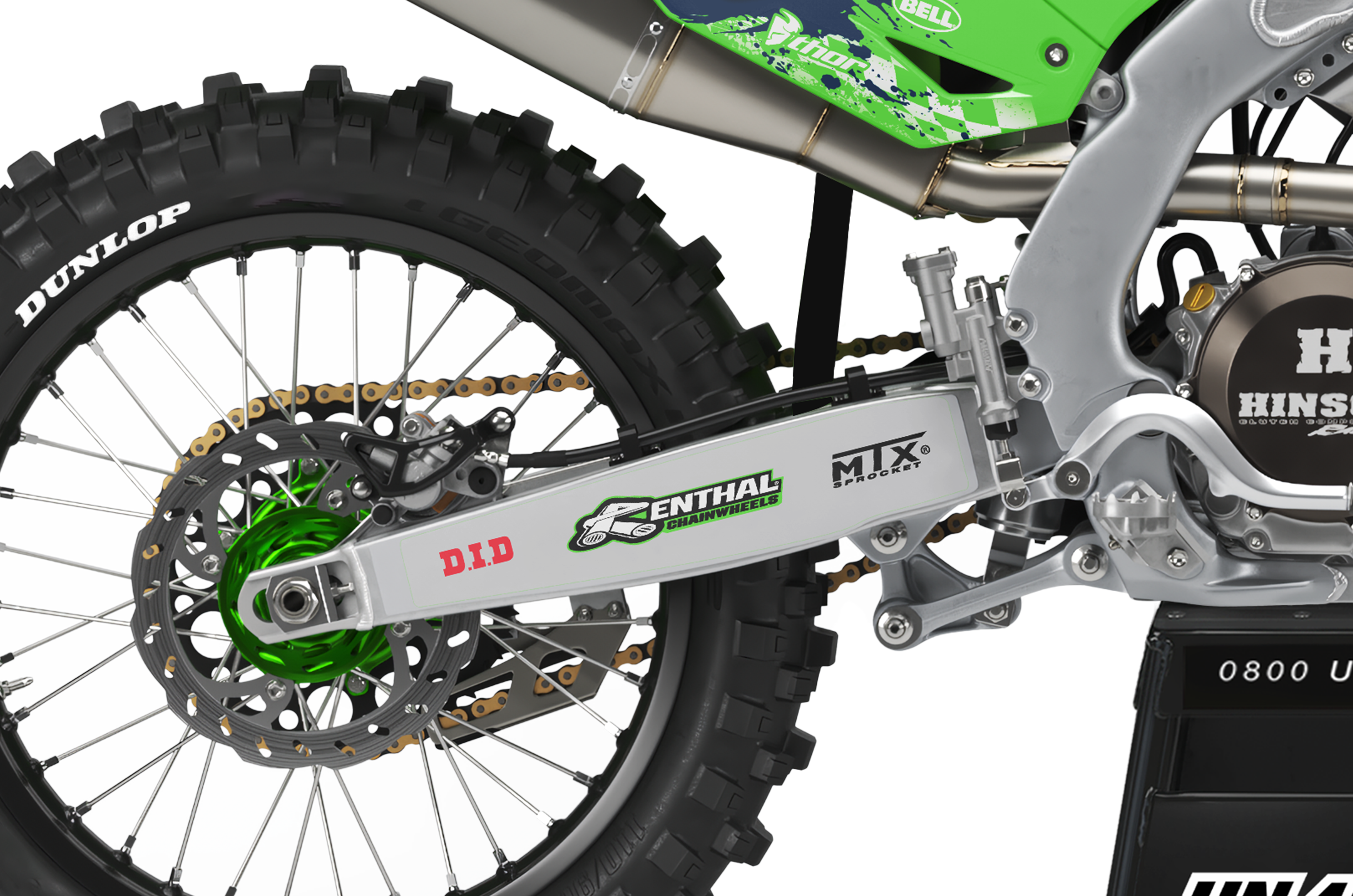 Kawasaki  Graphics Kit - Glowsplash