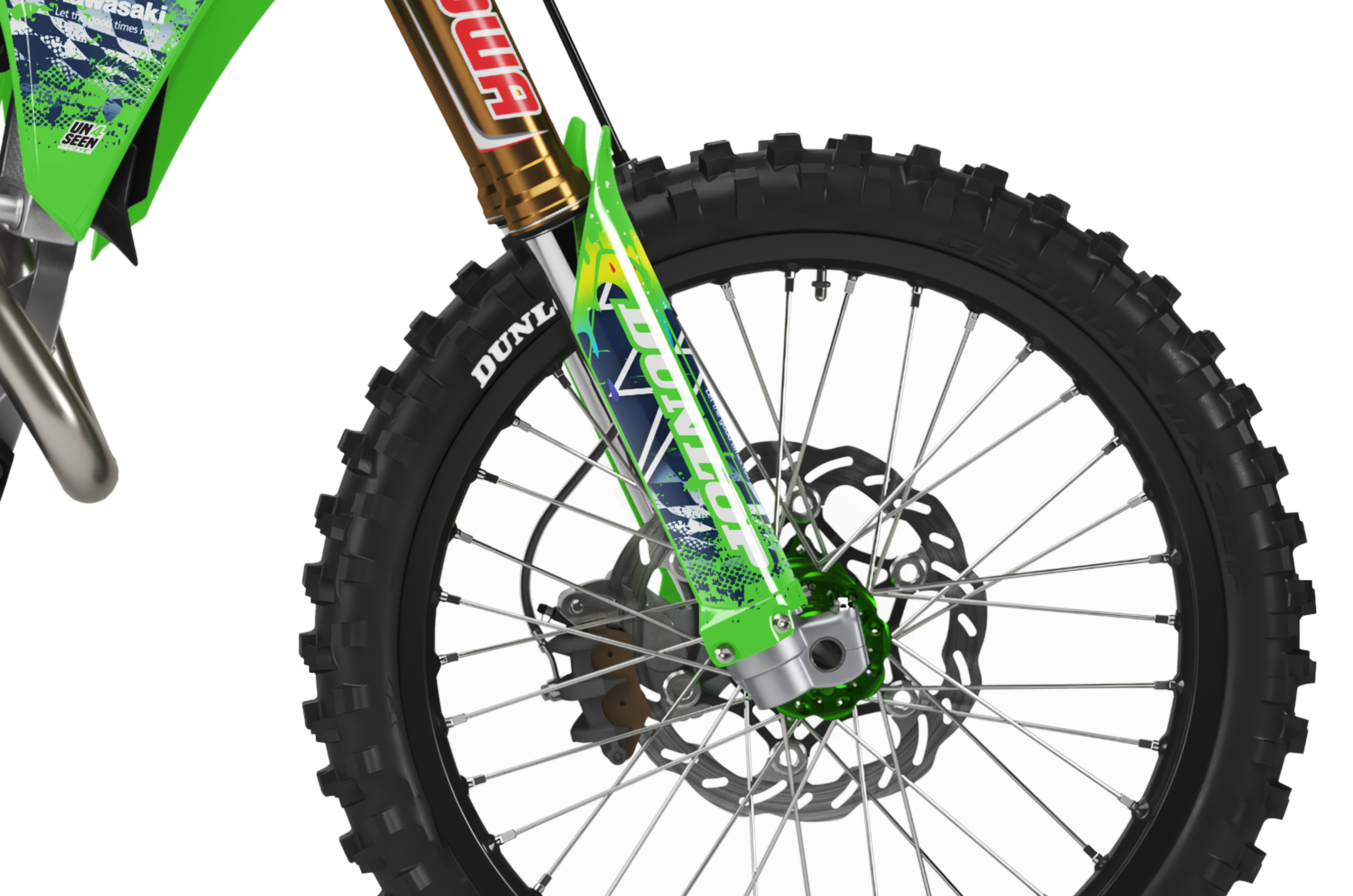 Kawasaki  Graphics Kit - Glowsplash