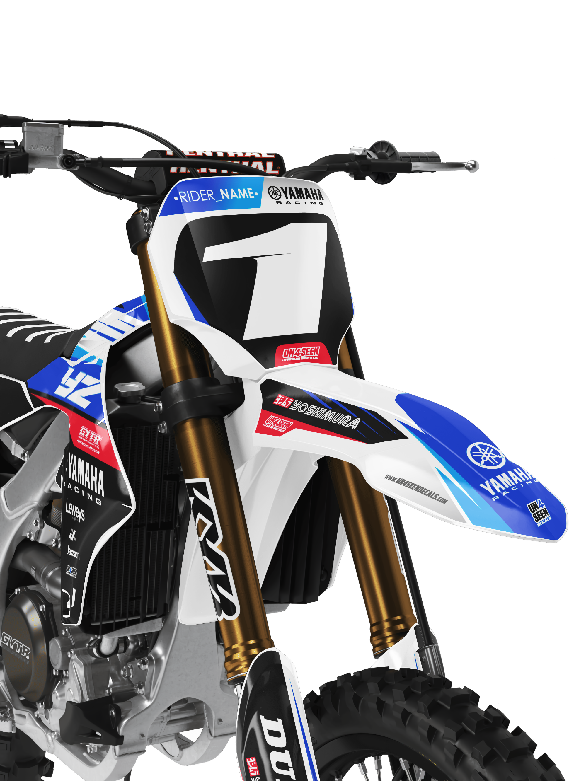 Yamaha Graphics Kit - Red Glass