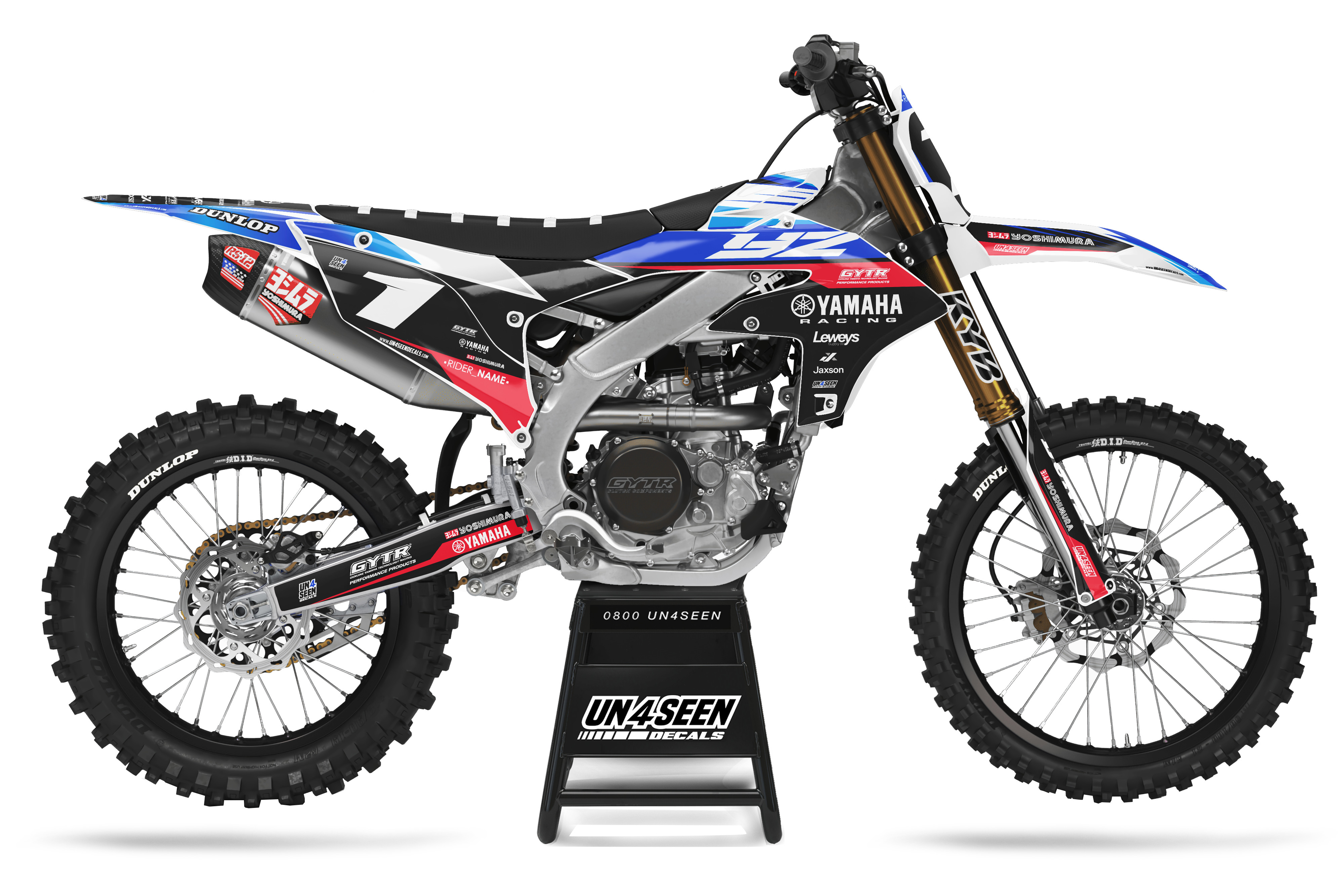 Yamaha Graphics Kit - Red Glass