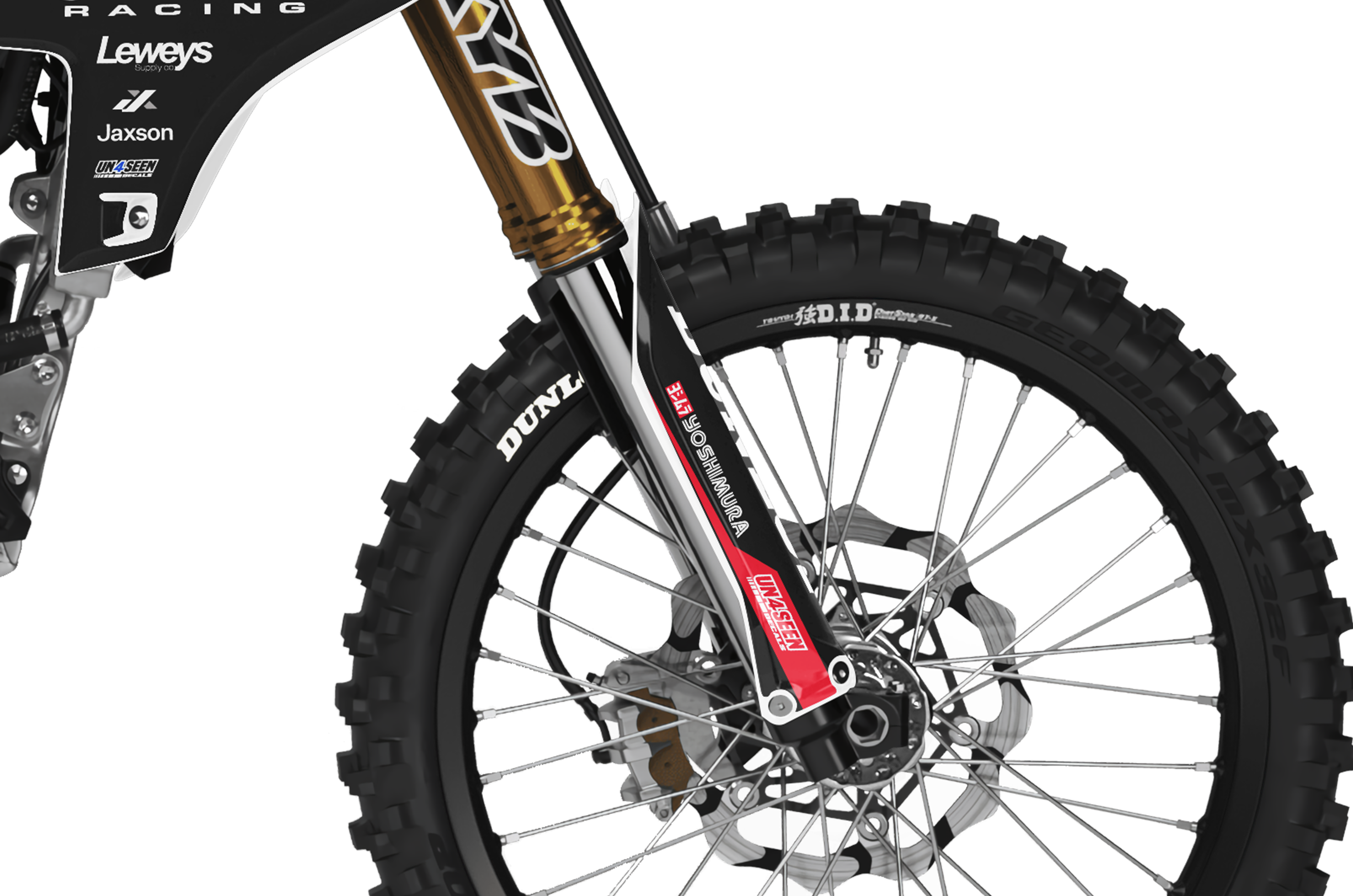 Yamaha Graphics Kit - Red Glass