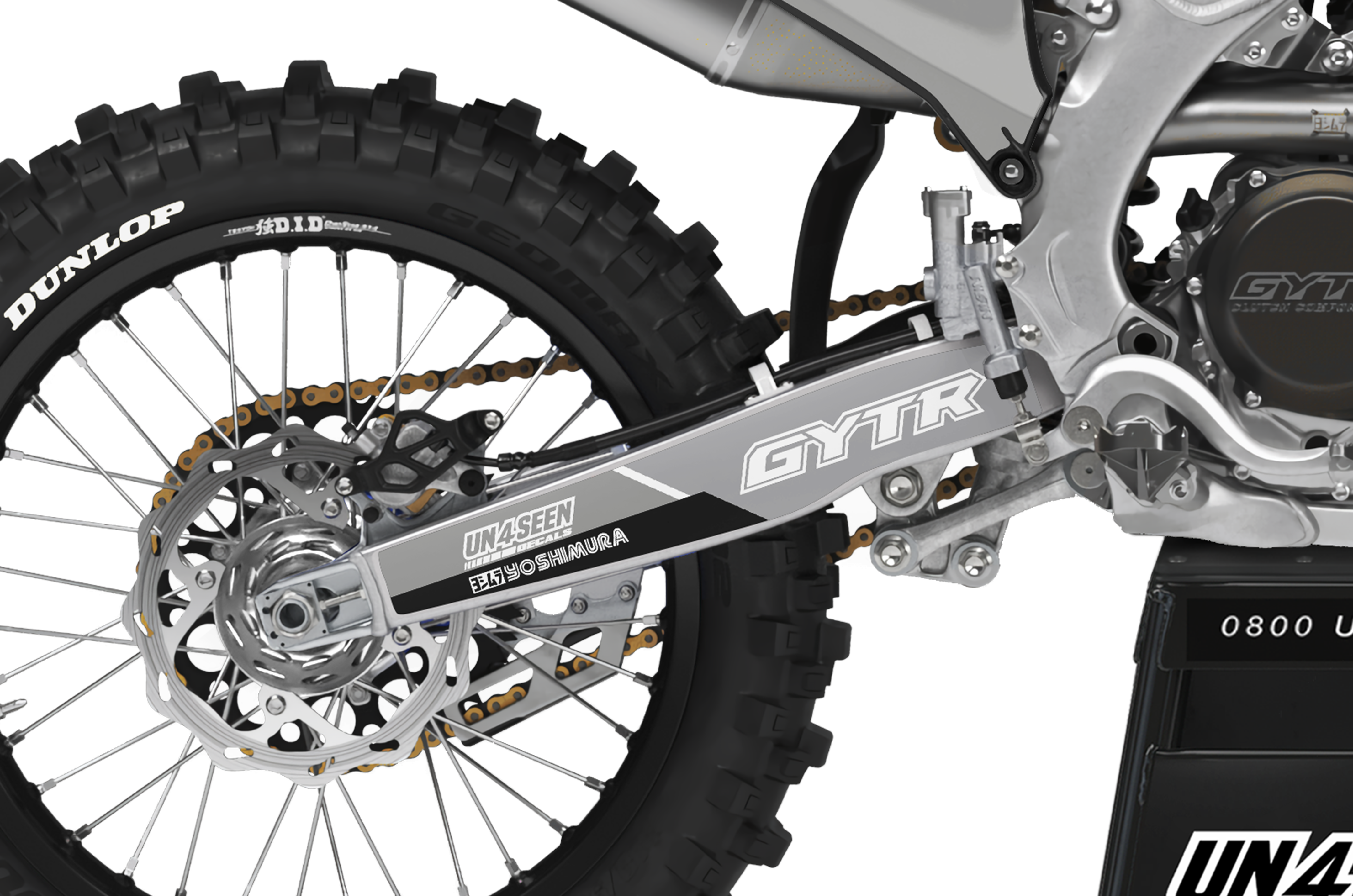 Yamaha Graphics Kit - Growl Edition Black