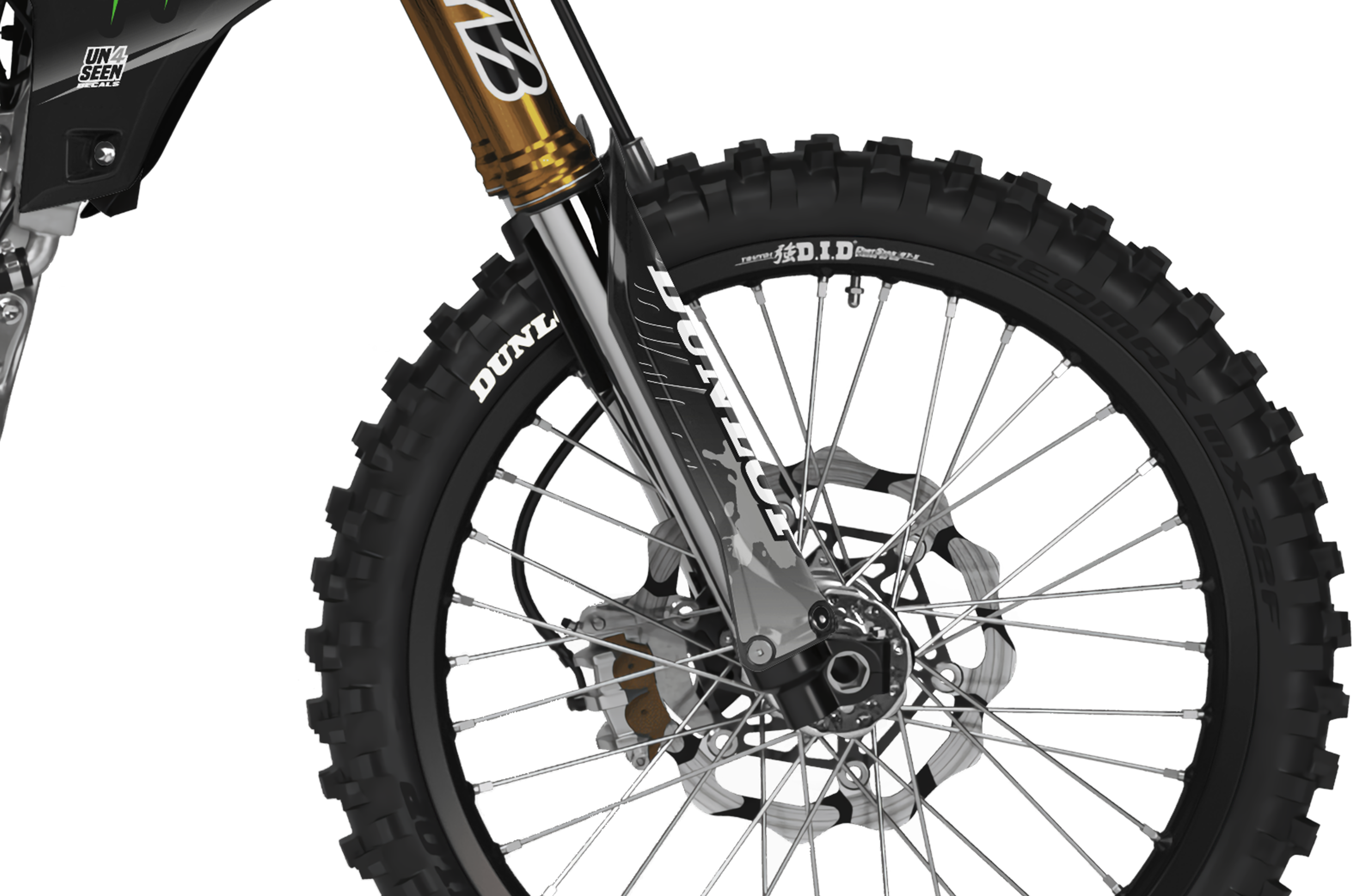 Yamaha Graphics Kit - Growl Edition Black
