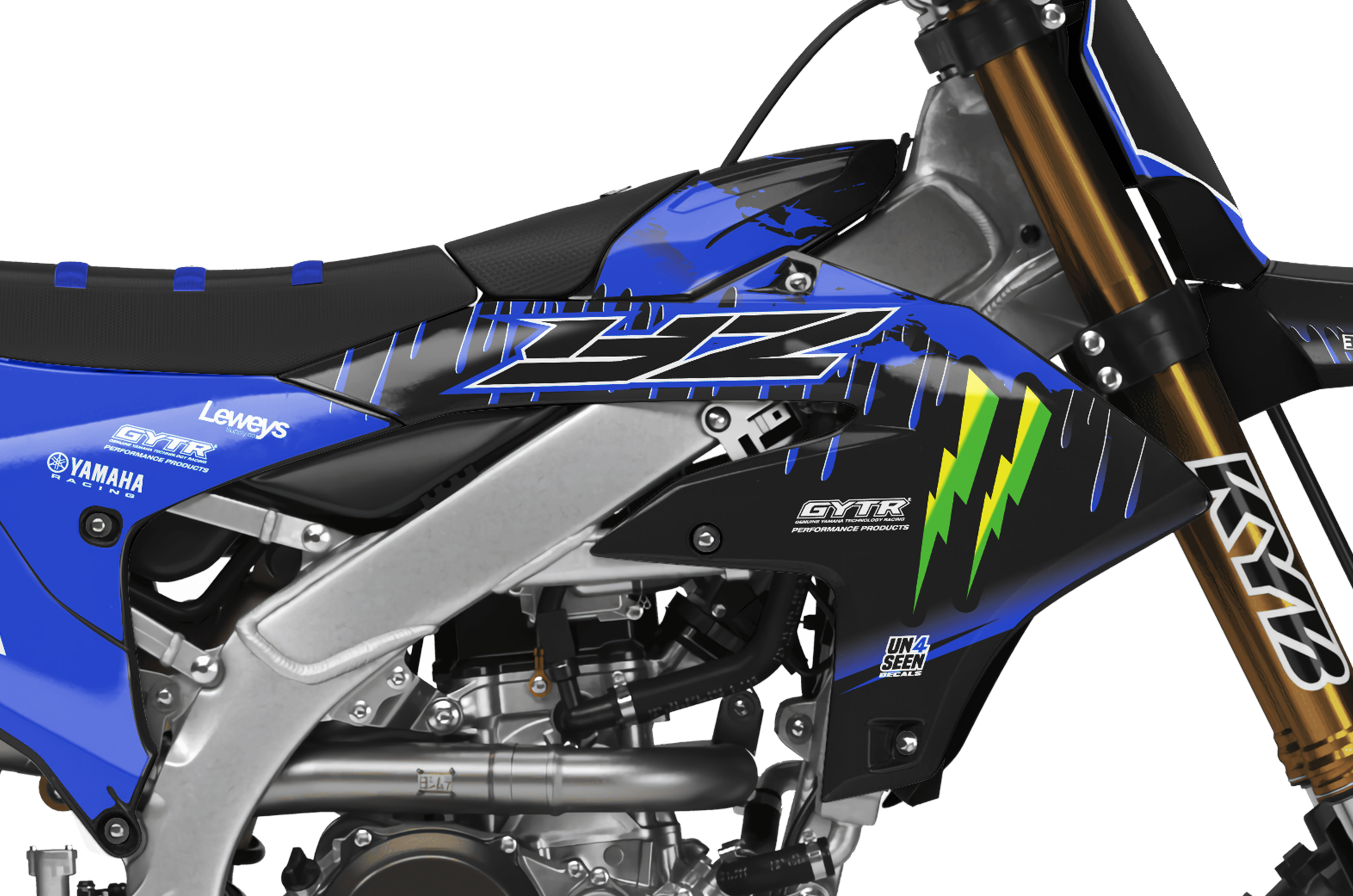 Yamaha Graphics Kit - Growl Edition Blue