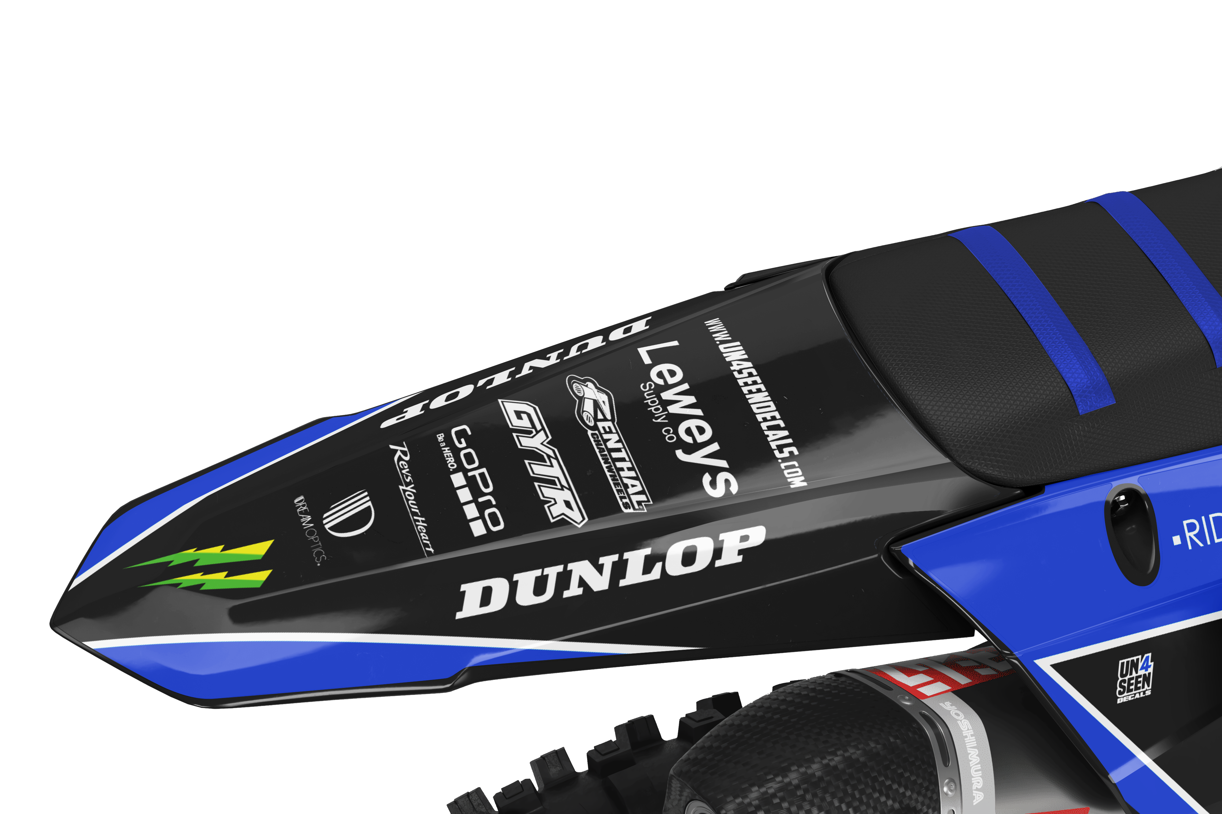 Yamaha Graphics Kit - Growl Edition Blue