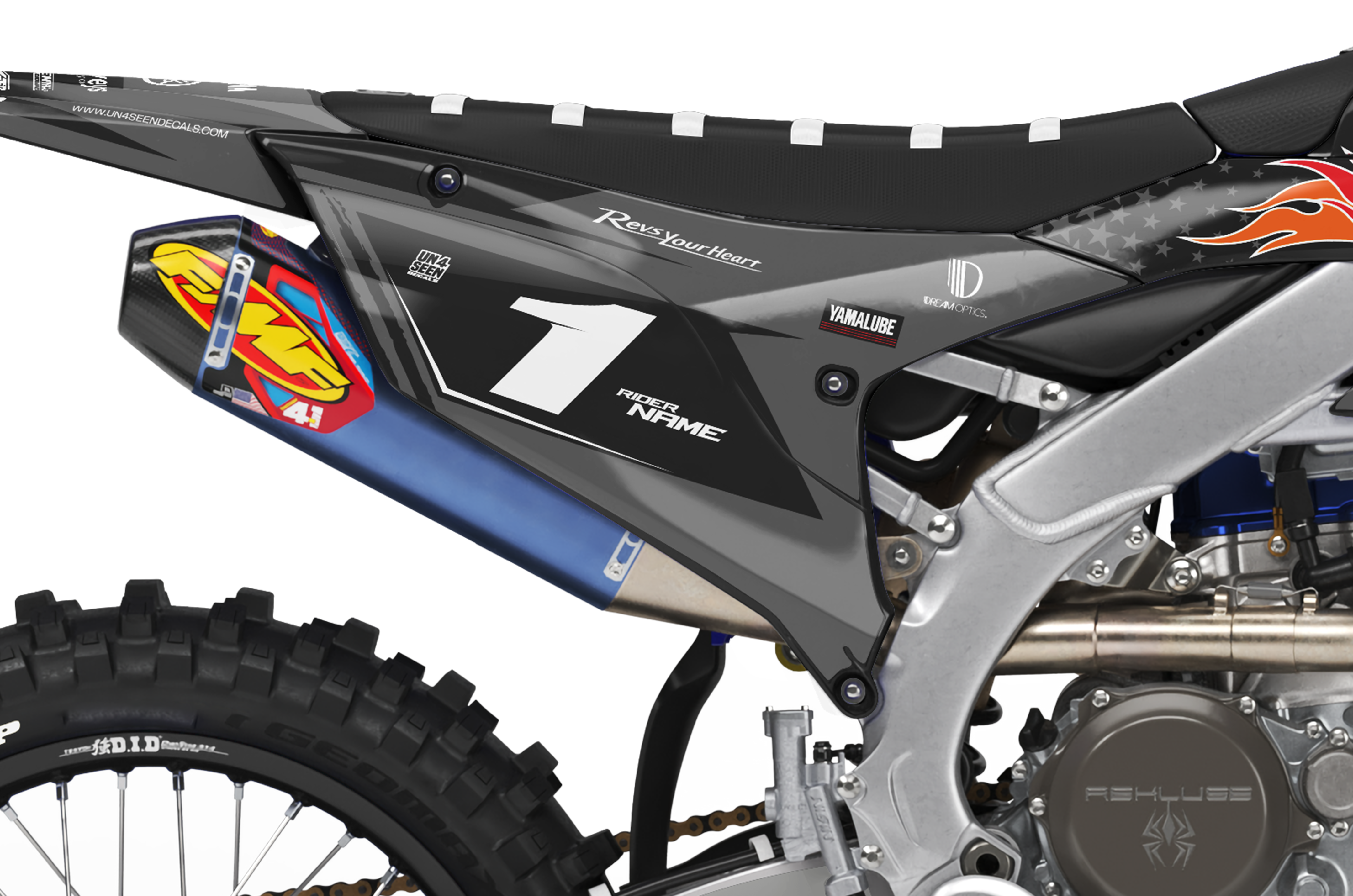 Yamaha Graphics Kit - Hotwheels Morft