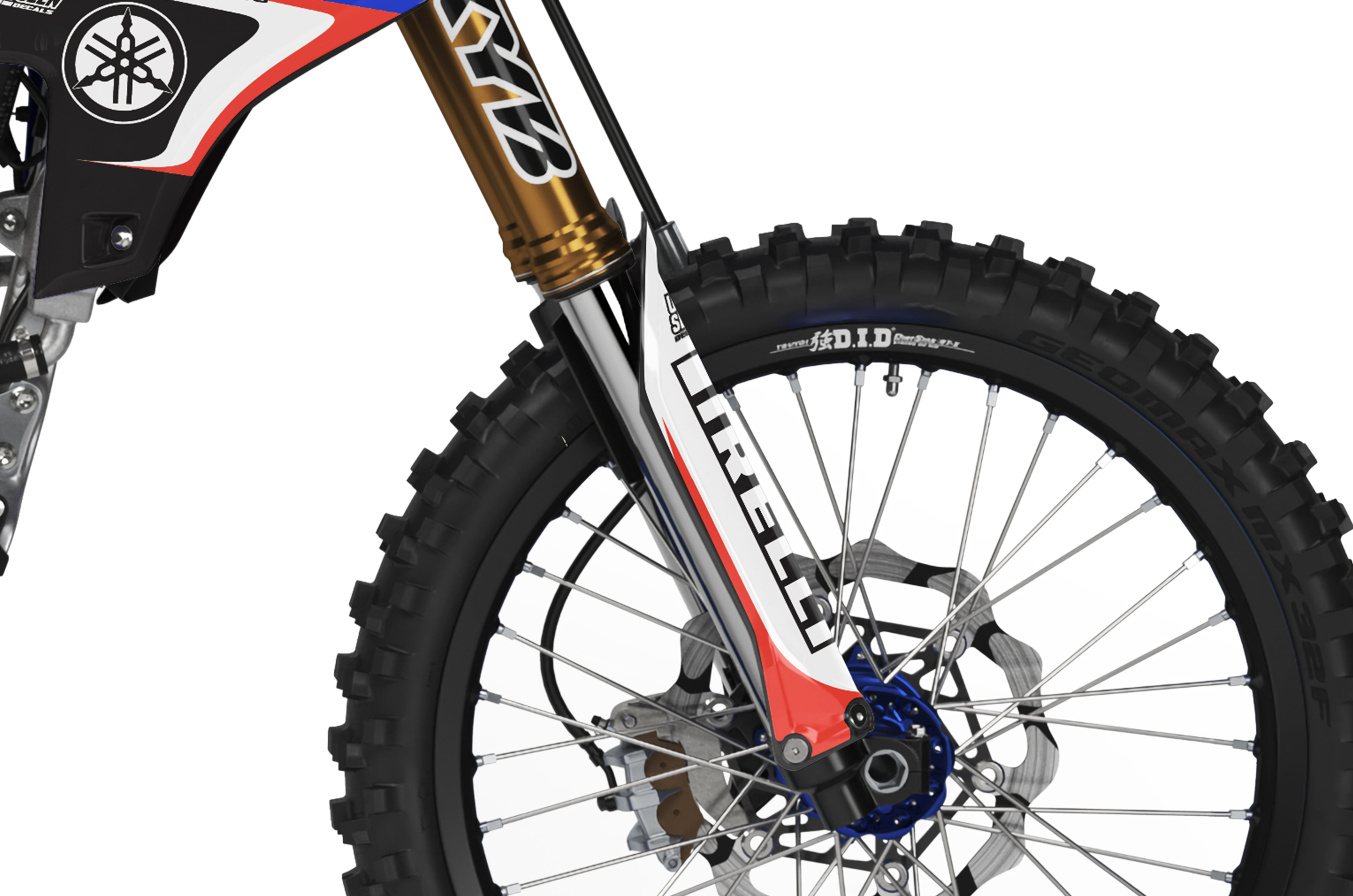Yamaha Graphics Kit - Rage Red