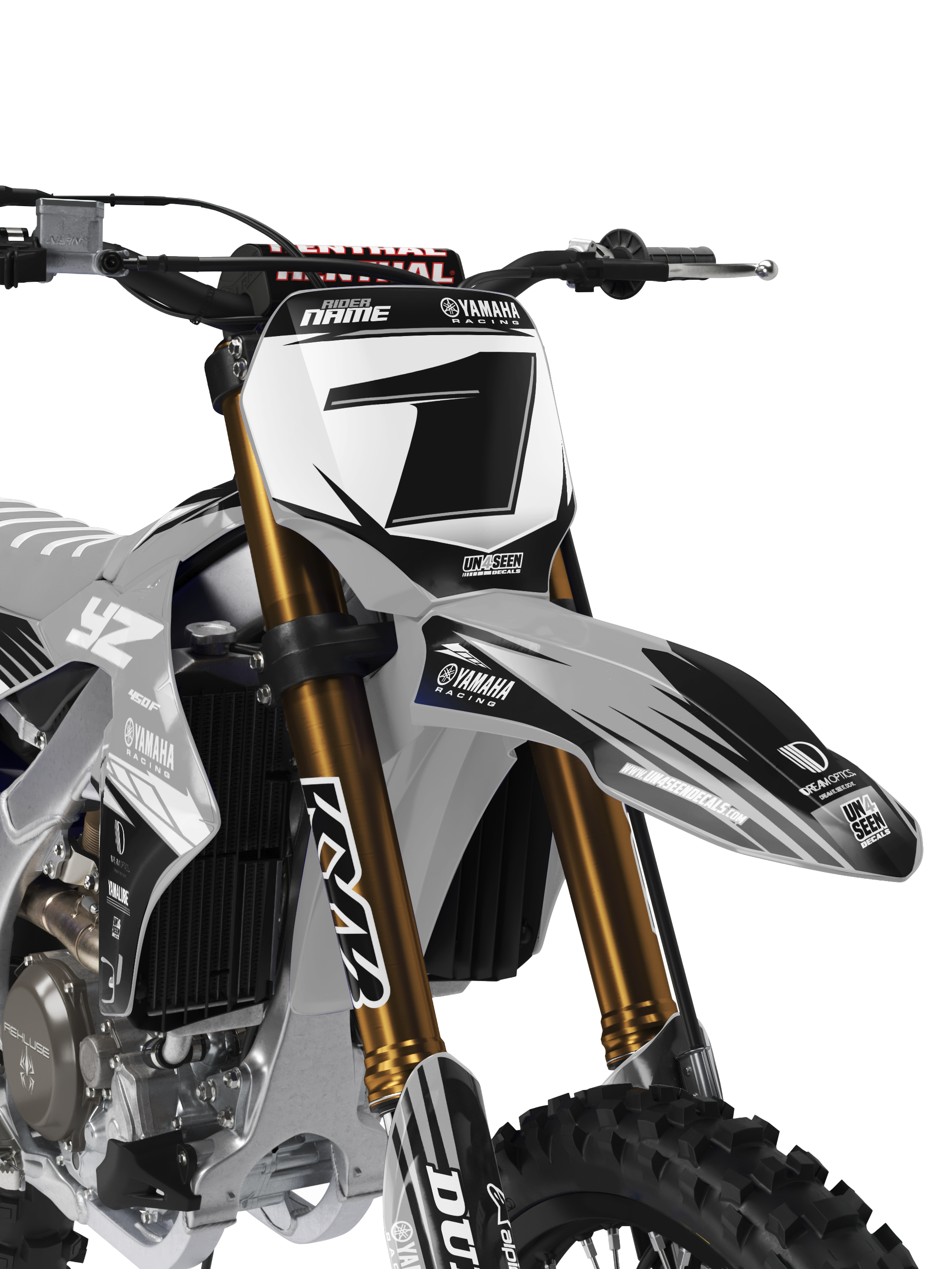 Yamaha Graphics Kit - Company Grey