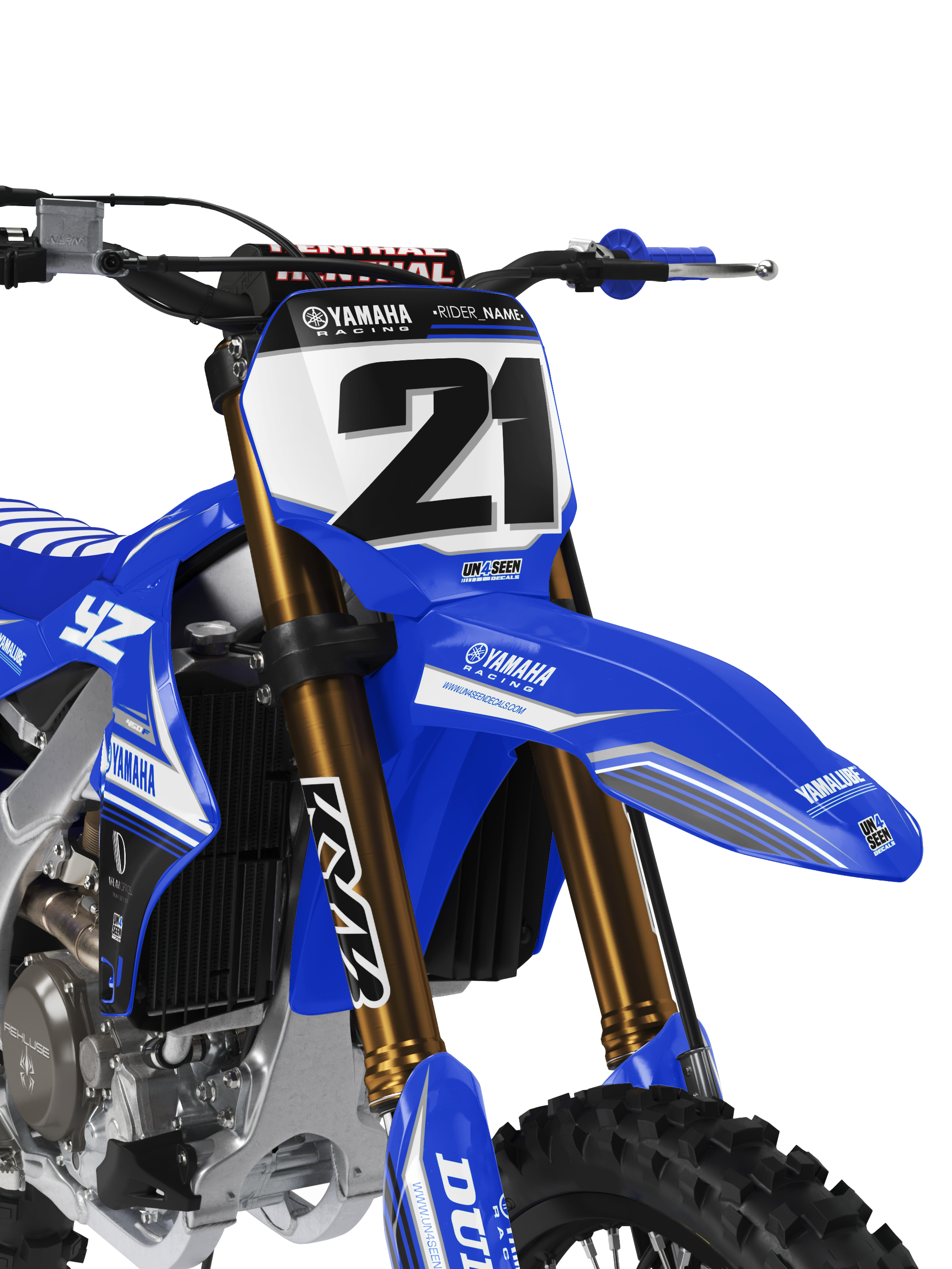 Yamaha Graphics Kit - Grooby Blue