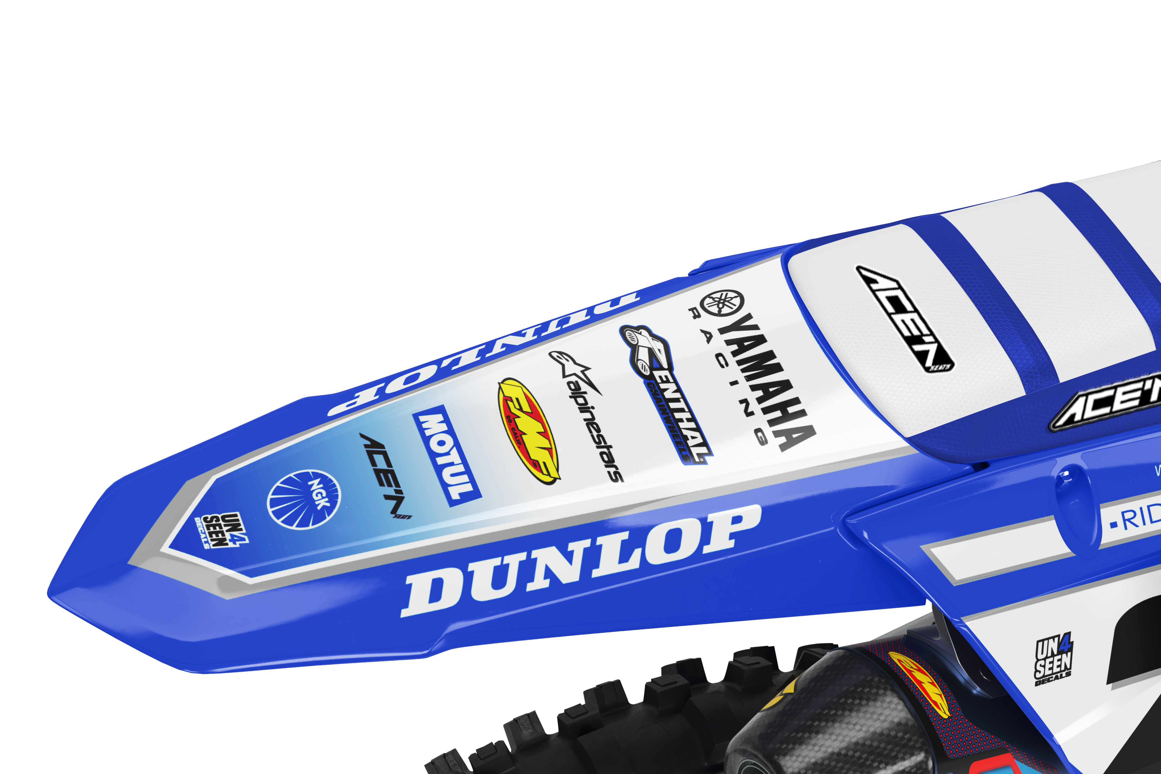 Yamaha Graphics Kit - Grooby Blue