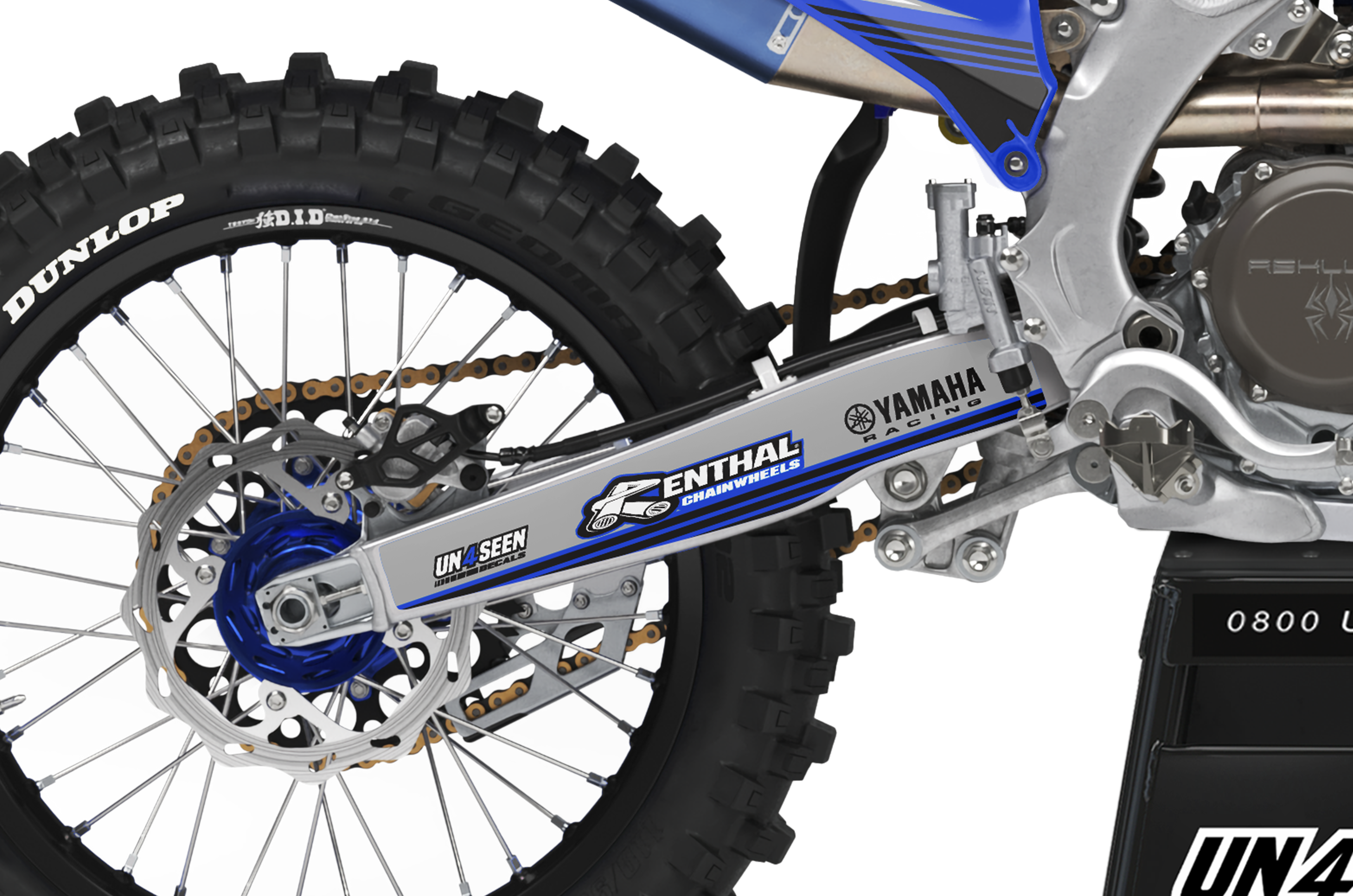 Yamaha Graphics Kit - Grooby Blue