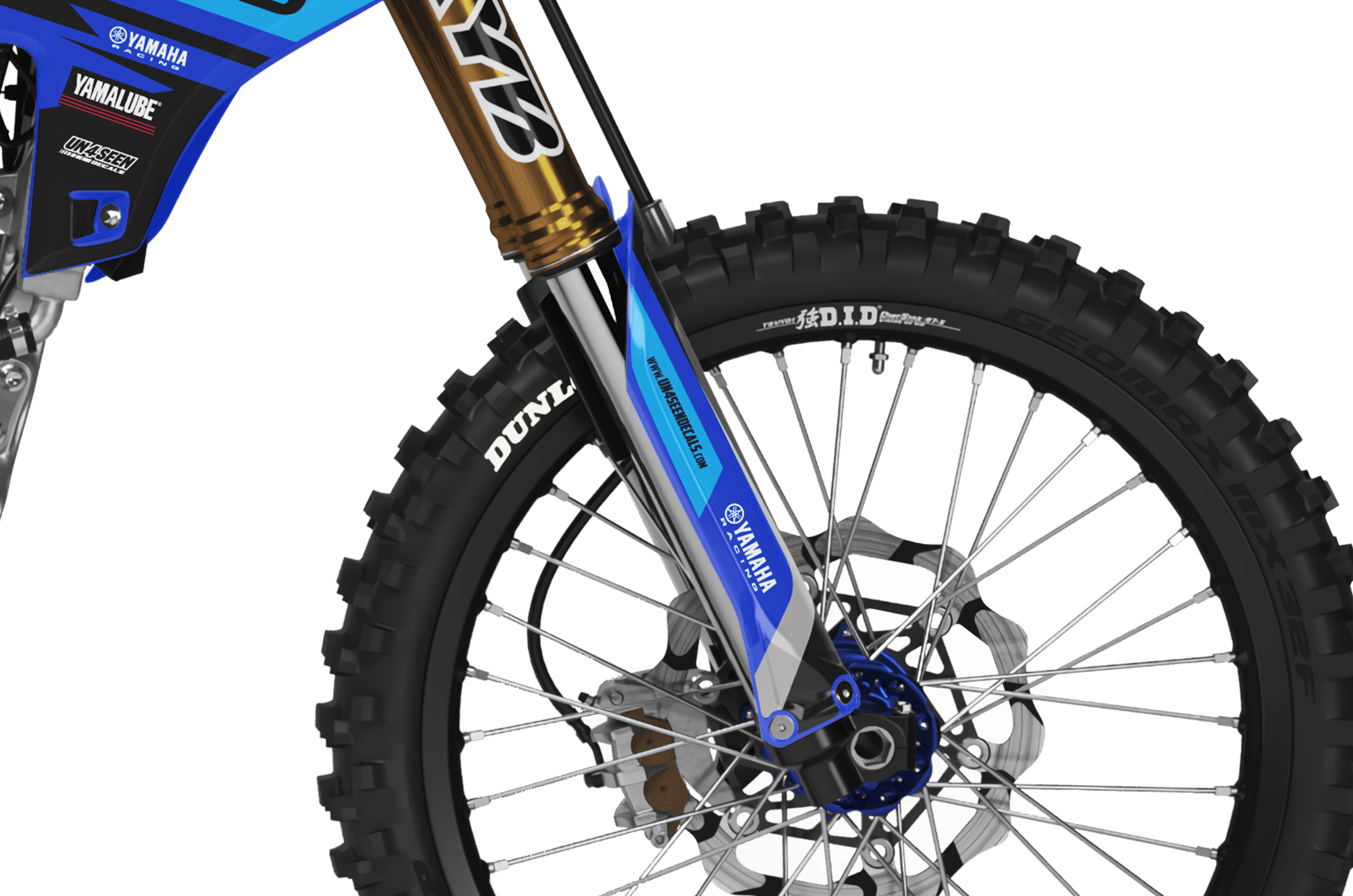 Yamaha Graphics Kit - Geer Blue