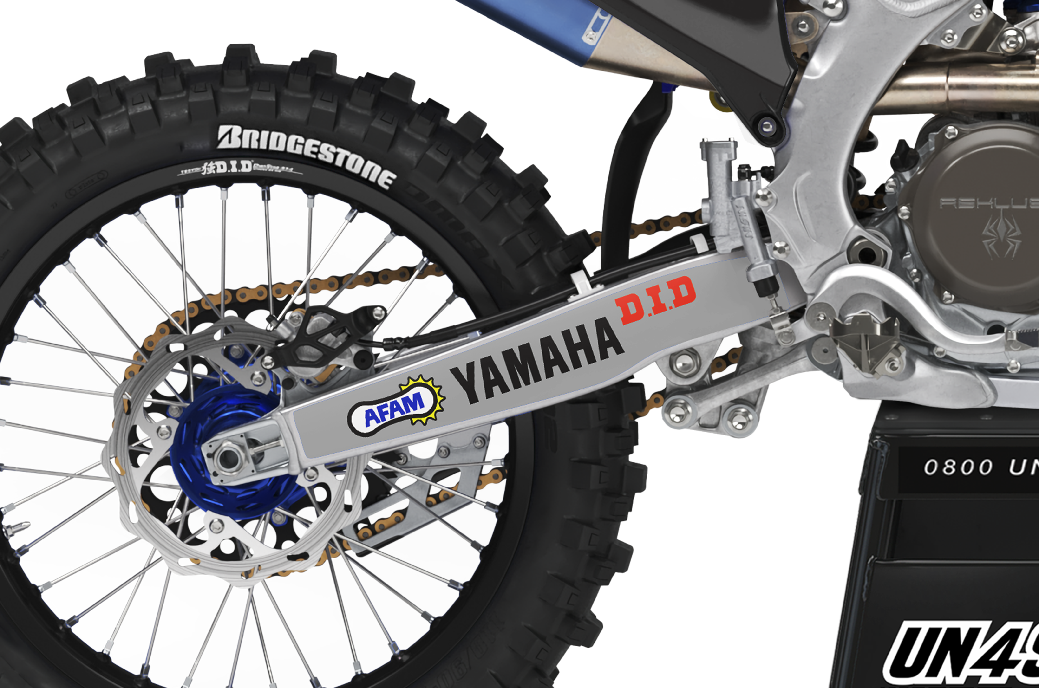 Yamaha Graphics Kit - Budlight Mcgrath