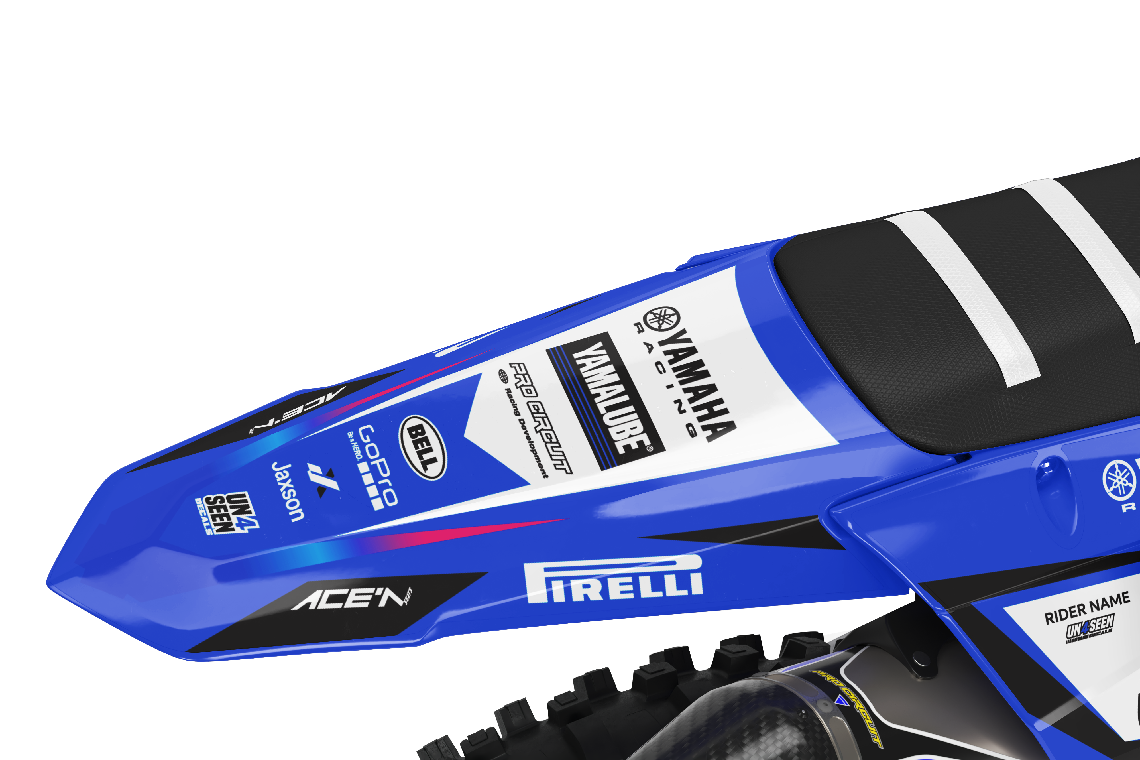 Yamaha Graphics Kit - Oneil Pink