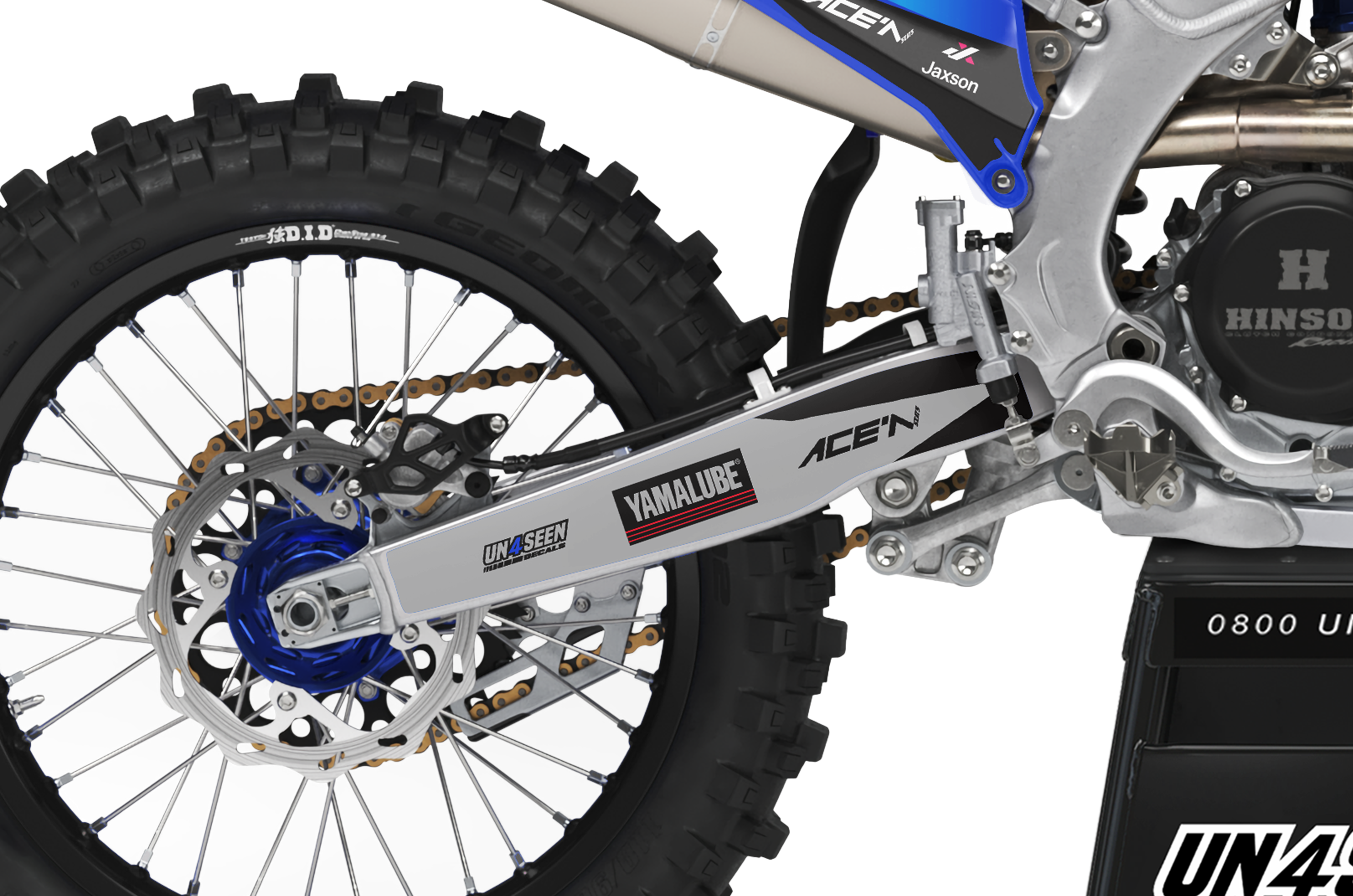 Yamaha Graphics Kit - Oneil Pink