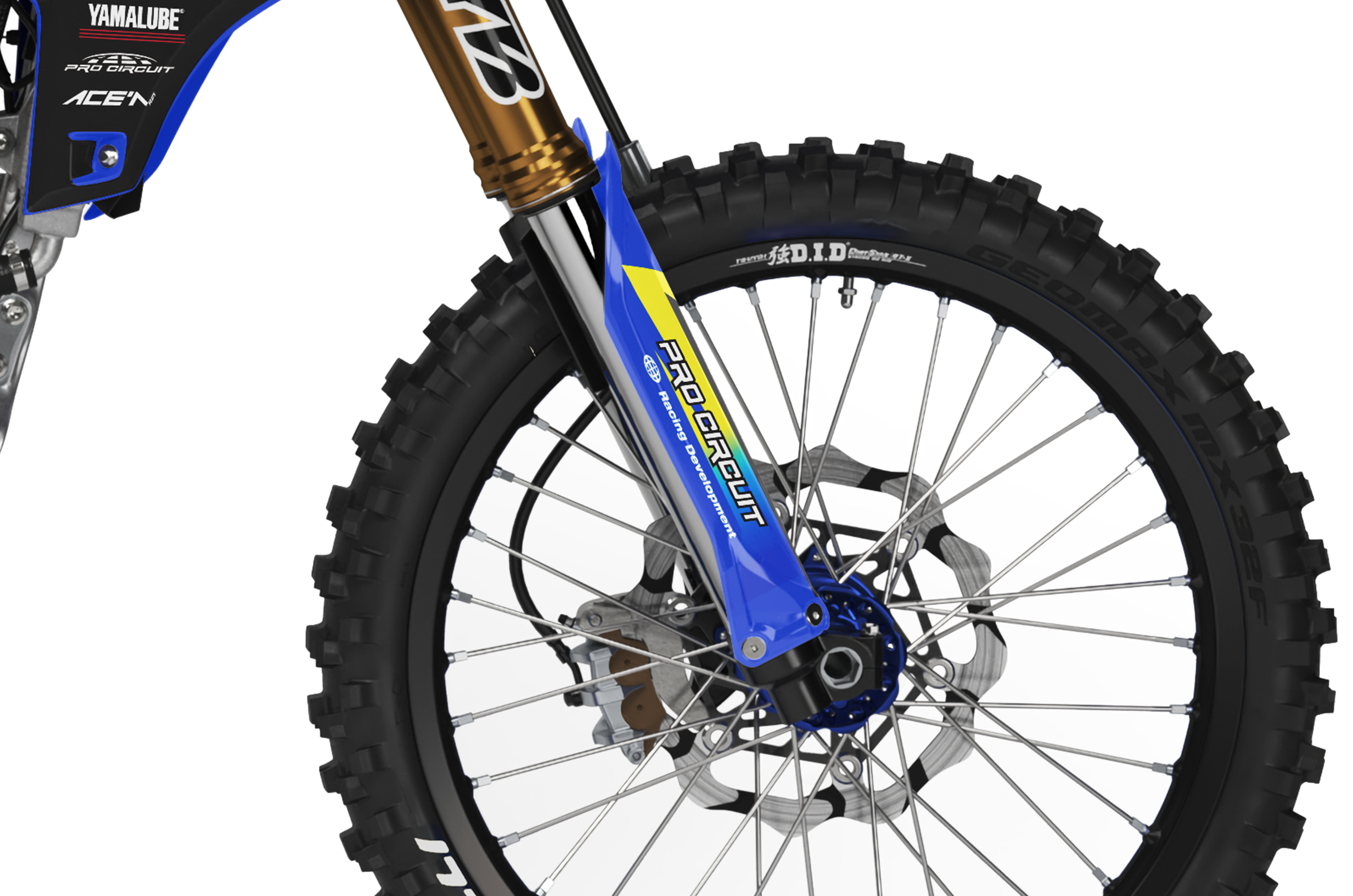 Yamaha Graphics Kit - Oneal Yellow