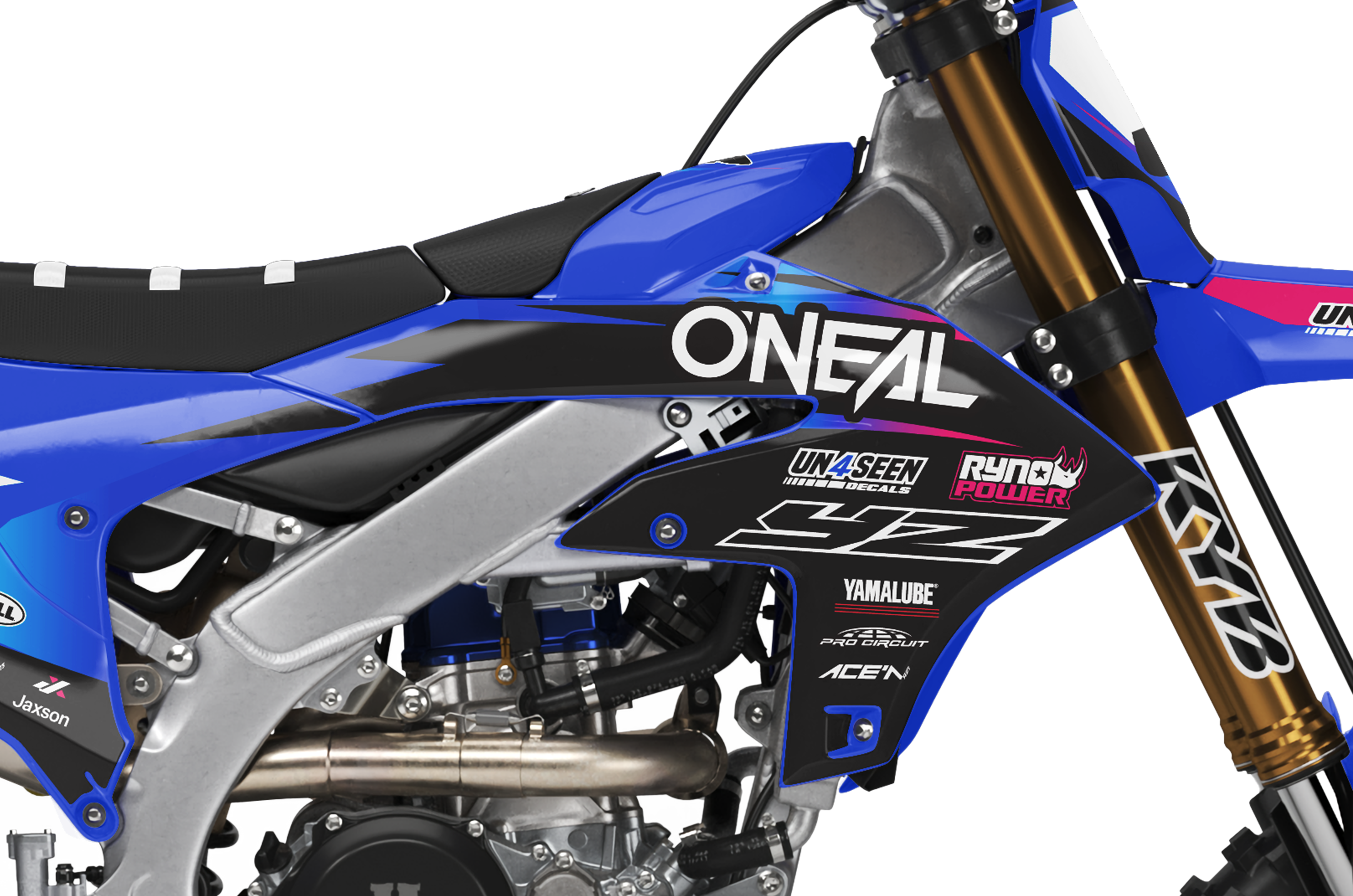 Yamaha Graphics Kit - Oneil Pink