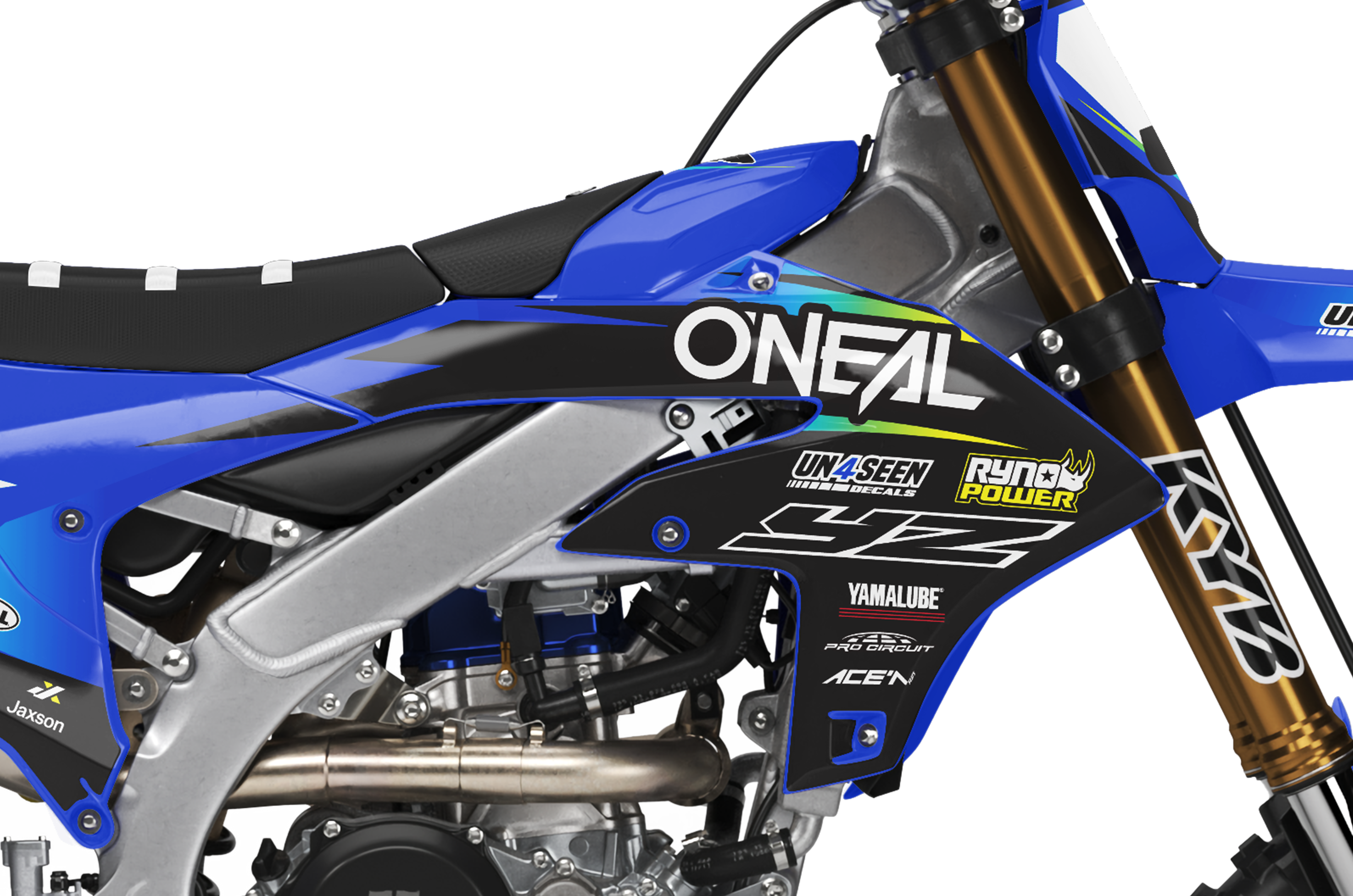 Yamaha Graphics Kit - Oneal Yellow