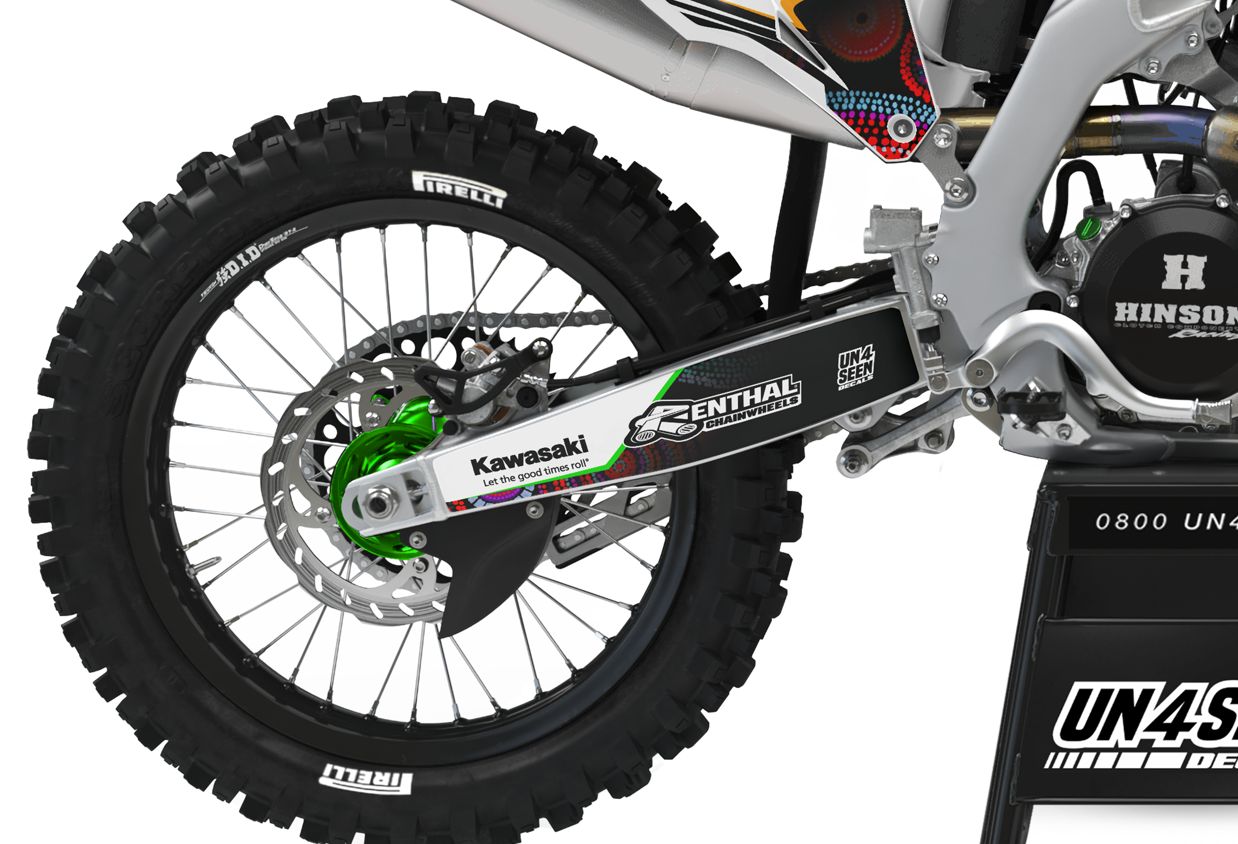 Kawasaki Graphics Kit - Rivah OZ
